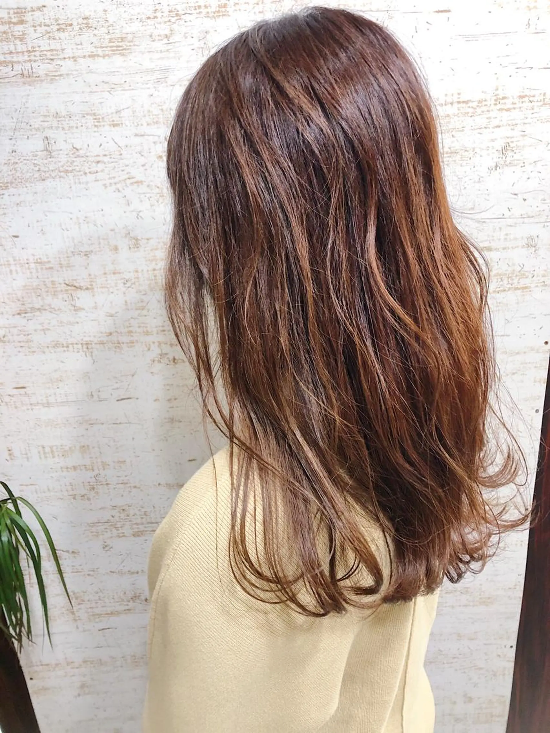 ロング カラー ケアブリーチ /髪質 改善/古橋圭史郎のヘアスタイル