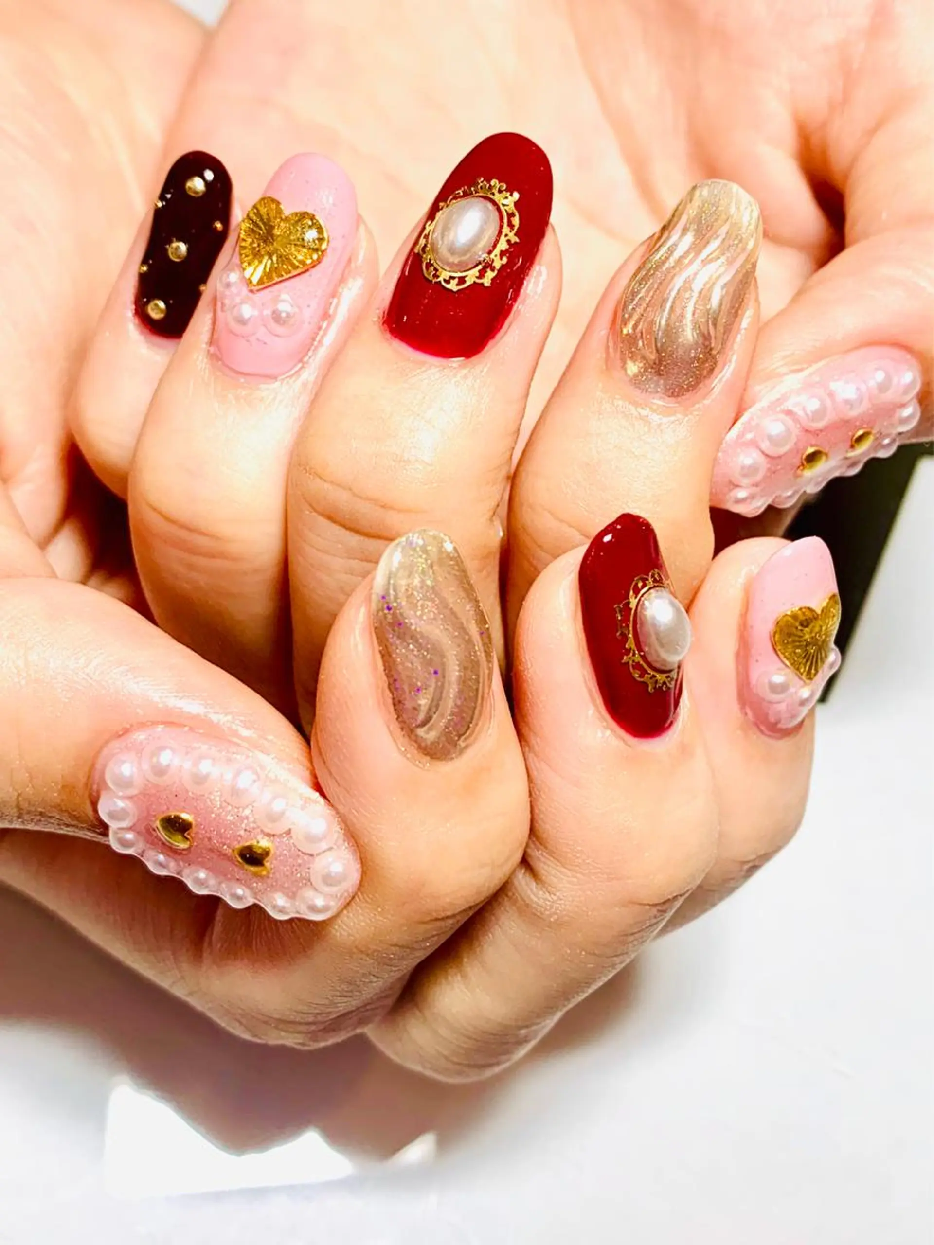 ネイル ハンドネイル JuniNail 주니네일🇰🇷suのネイルデザイン