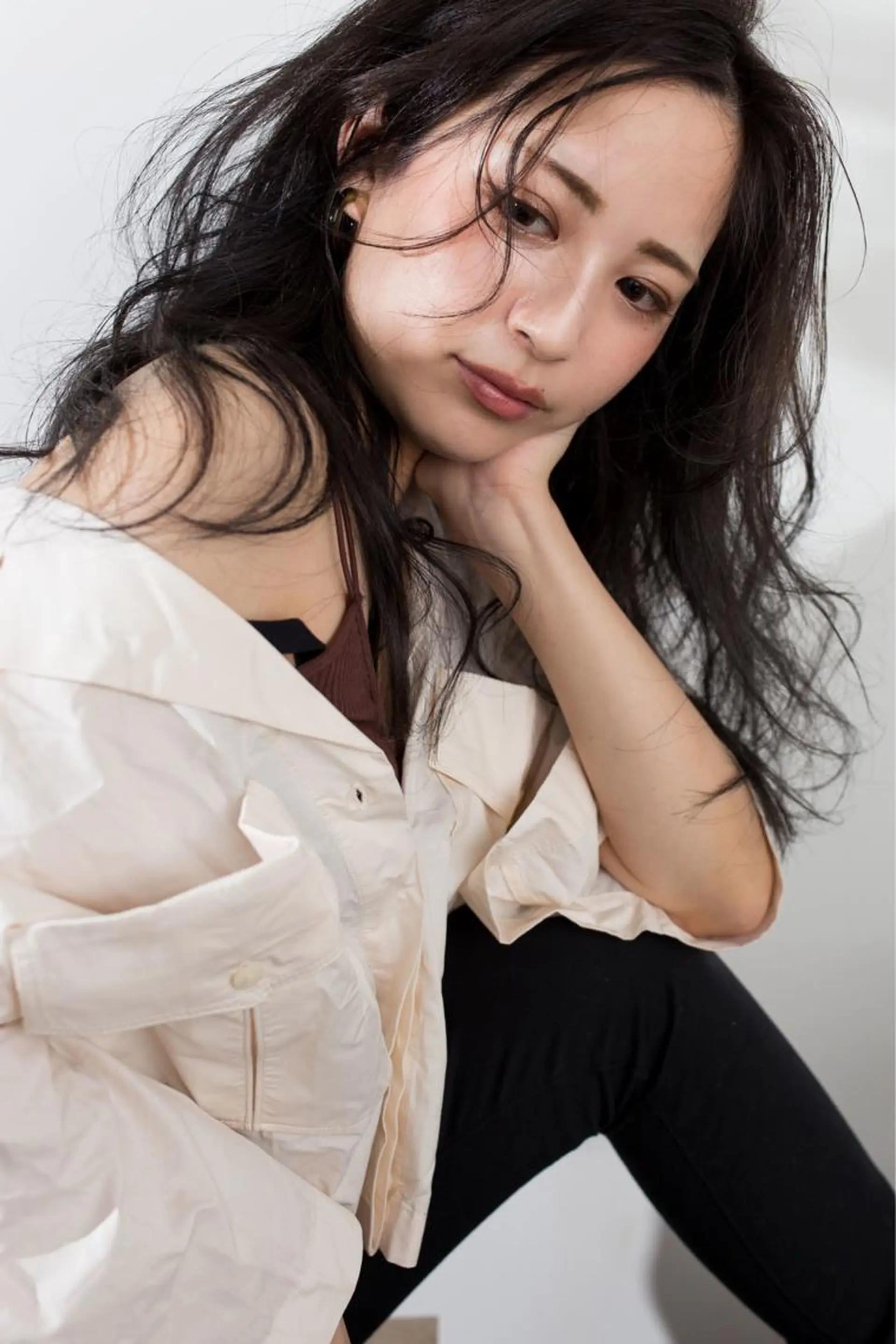 ロング カラー カット トリートメント 坂井田 浩樹のヘアスタイル