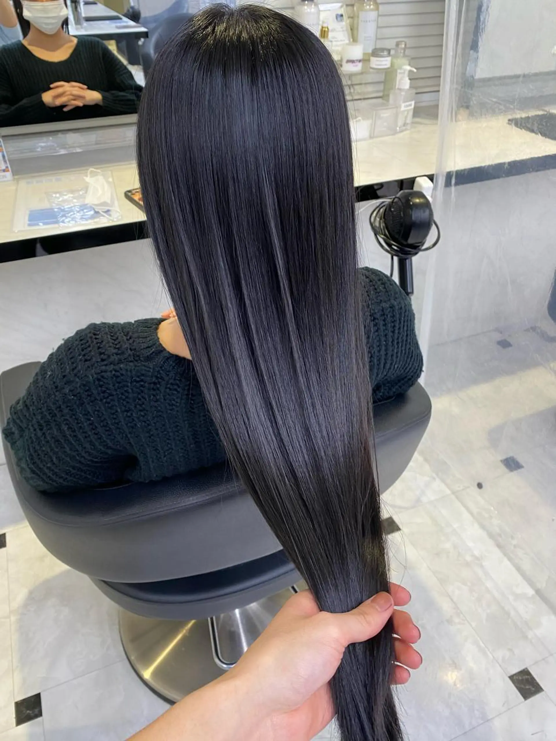 ロング カラー ヘアアレンジ レイヤーダブルカラー KYON店長のヘアスタイル