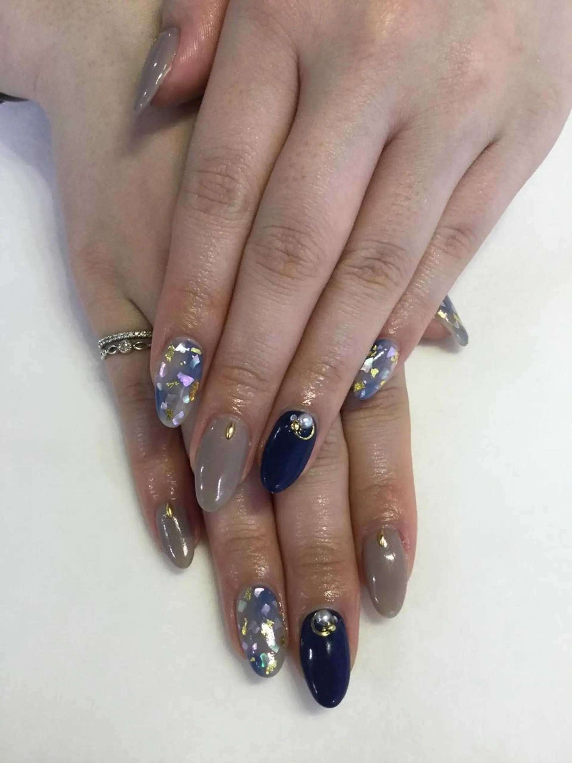 ネイル 💎🐰 saki. m 🐰💎のネイルデザイン