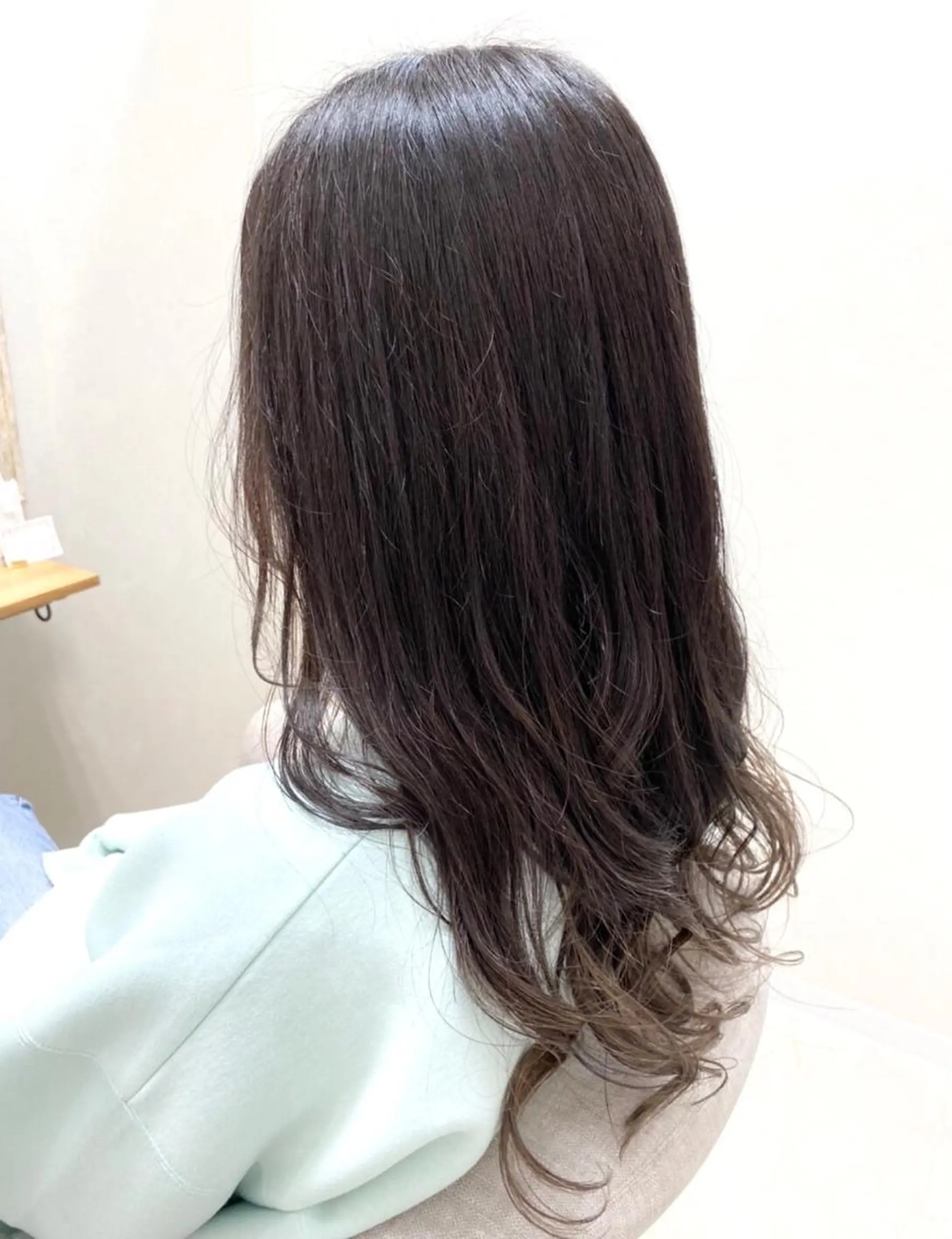 ロング カット ヘアカラー ショート/白髪ぼかし 君和田若菜のヘアスタイル