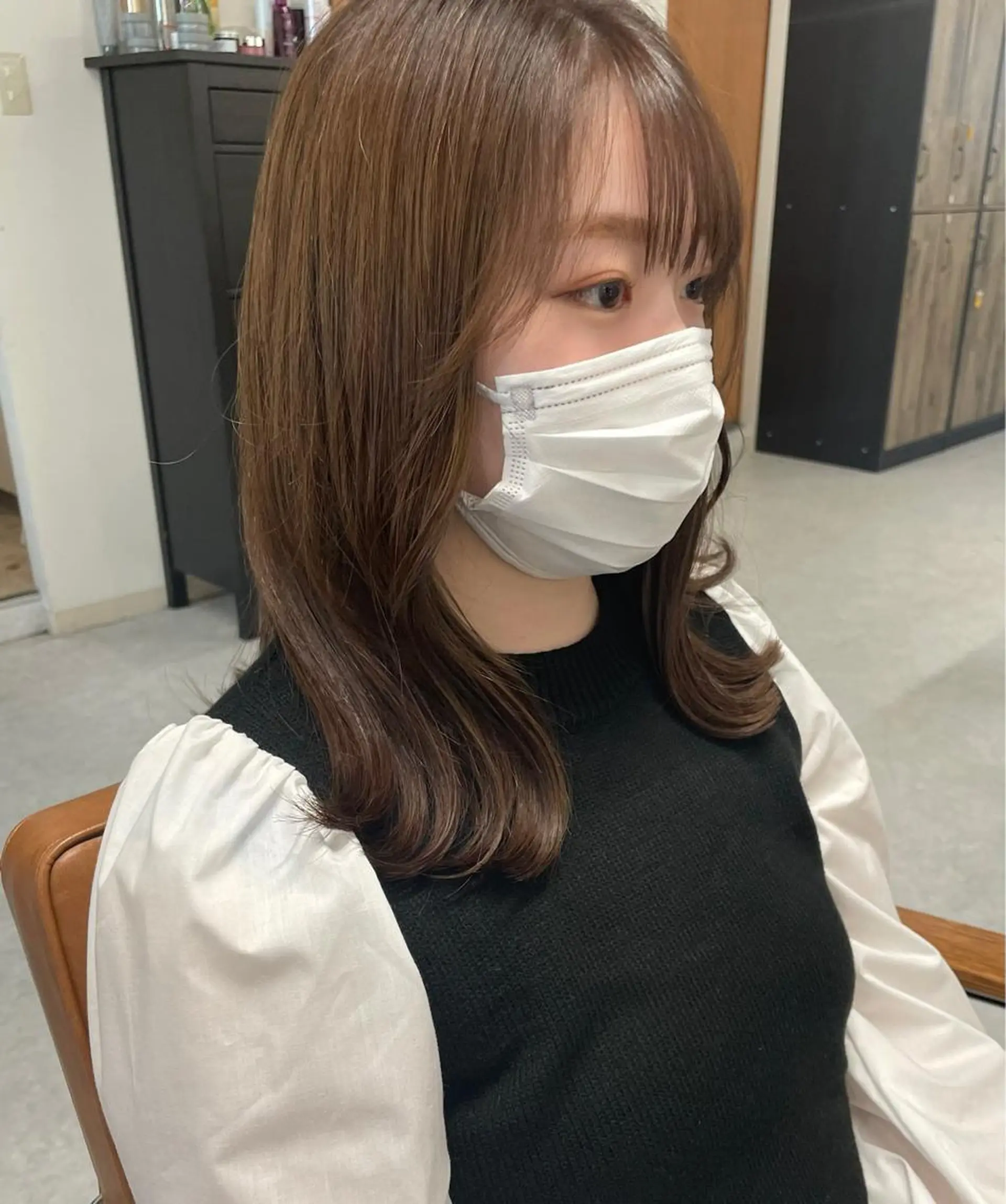 ミディアム カラー ヘアアレンジ メンズ似合わせ🪞 副店長 kotoriのヘアスタイル