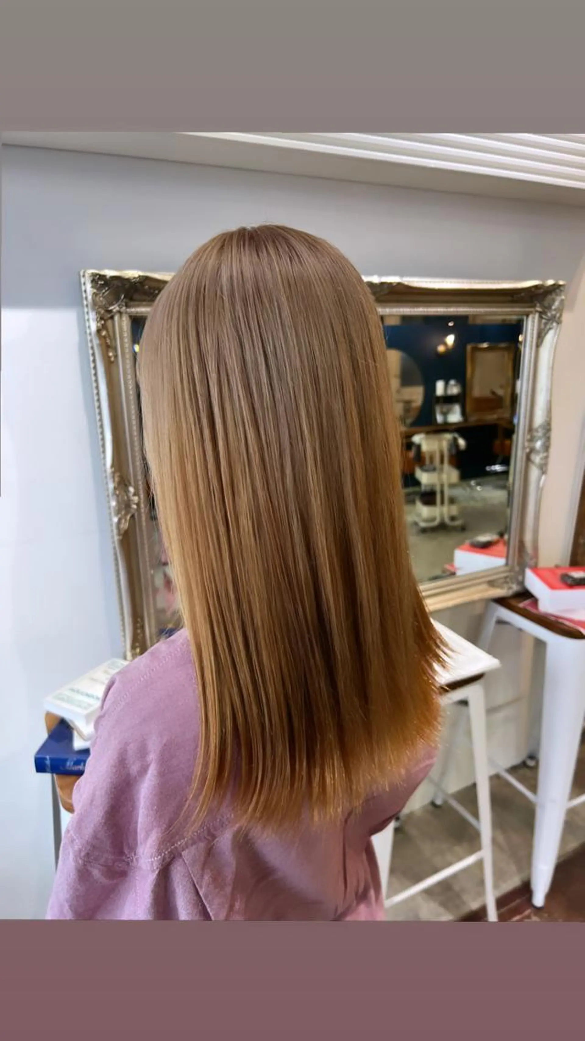 ロング カラー オカベ ショウマのヘアスタイル