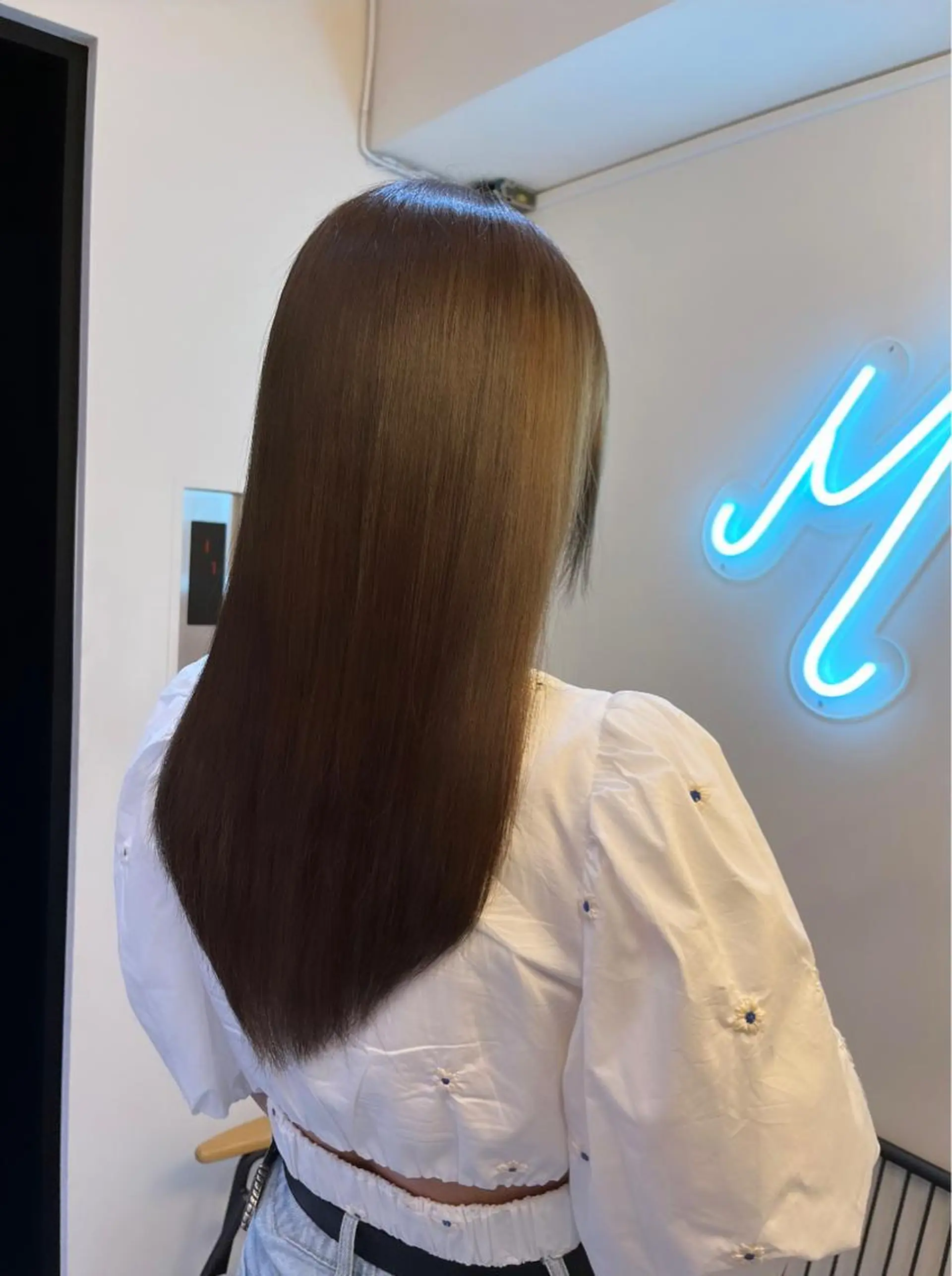 ロング カラー ヘアアレンジ ハイトーンカラー 🦋yuri🦋のヘアスタイル