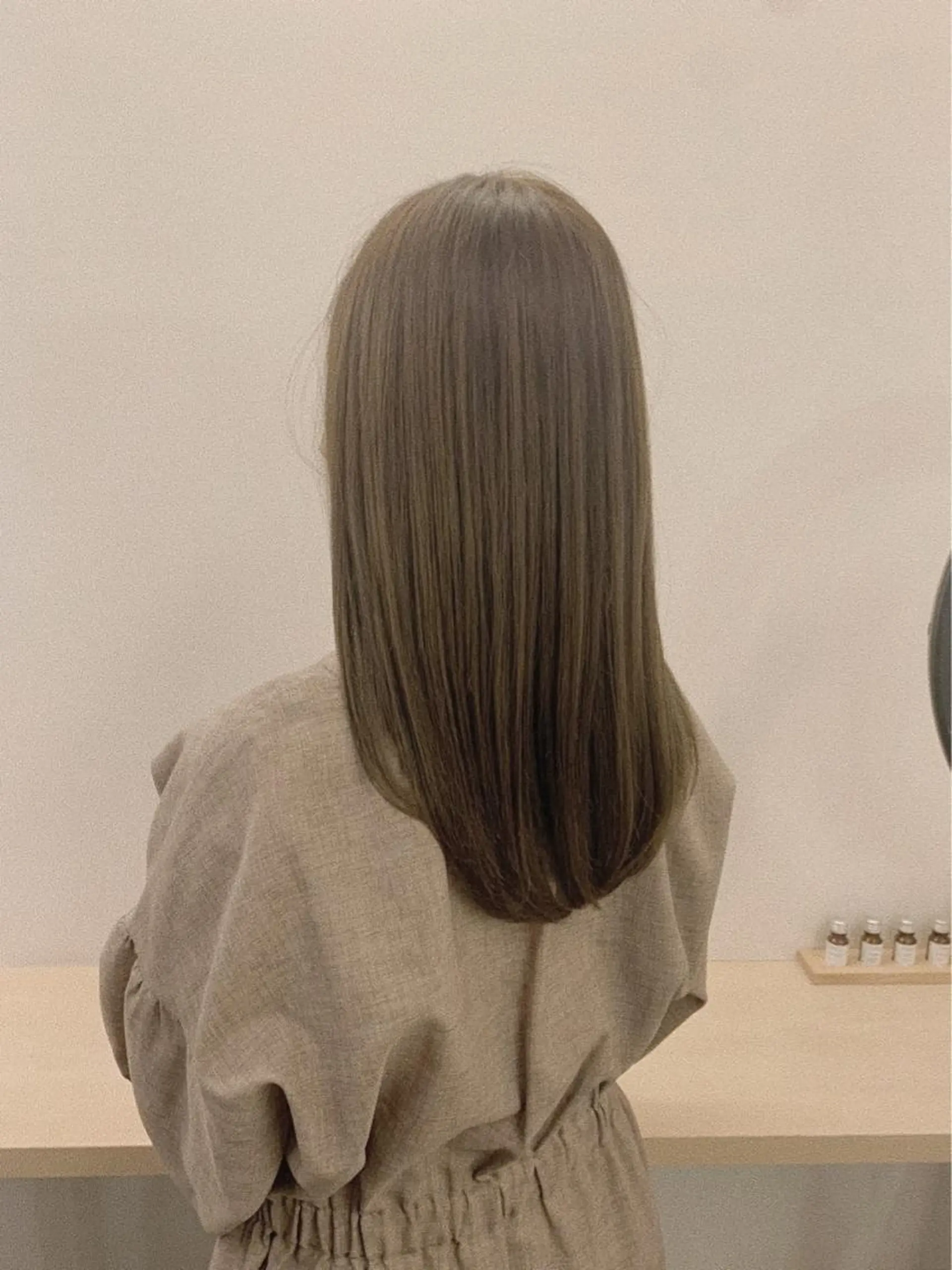 ロング 髪質改善 トリートメント 落合 美穂のヘアスタイル