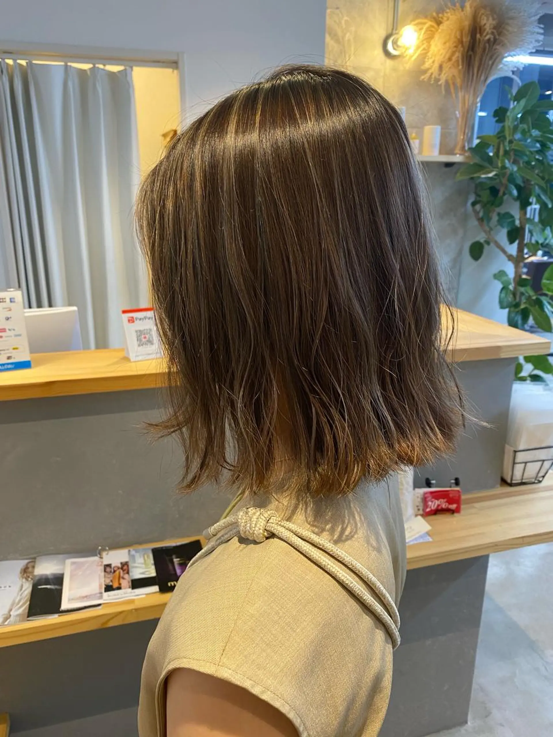 ショート カラー 🌼ハイライト透明感 🌼maiのヘアスタイル