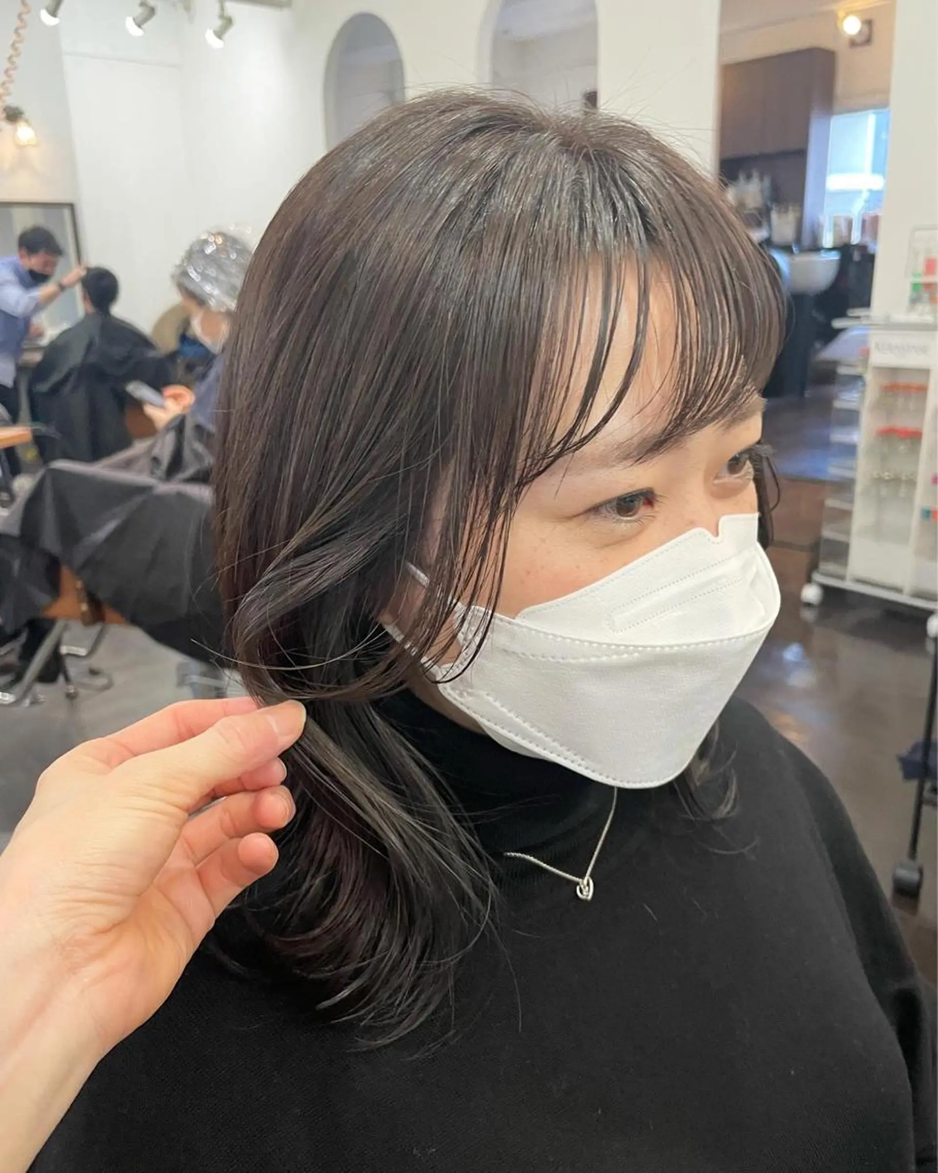 ミディアム 【店長】ショート 似合わせ🦩相羽里美のヘアスタイル