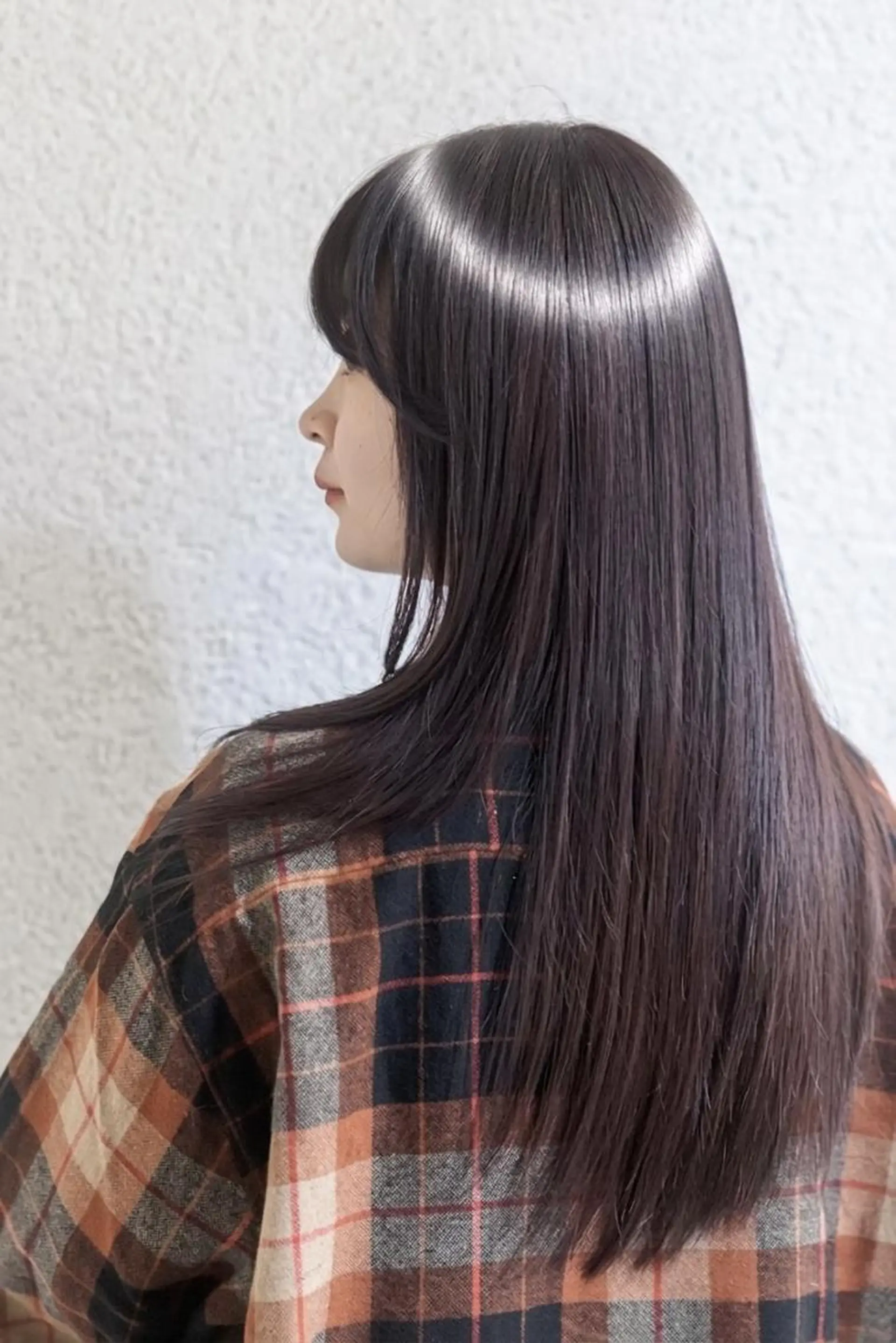 ロング カット 縮毛矯正 トリートメント APHRODITE 升田　潤のヘアスタイル