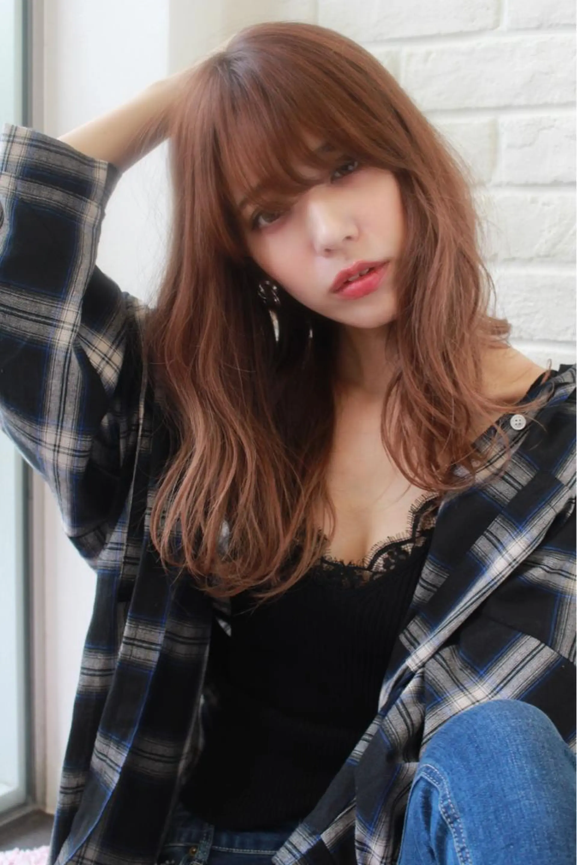 ロング 増田 晃士のヘアスタイル