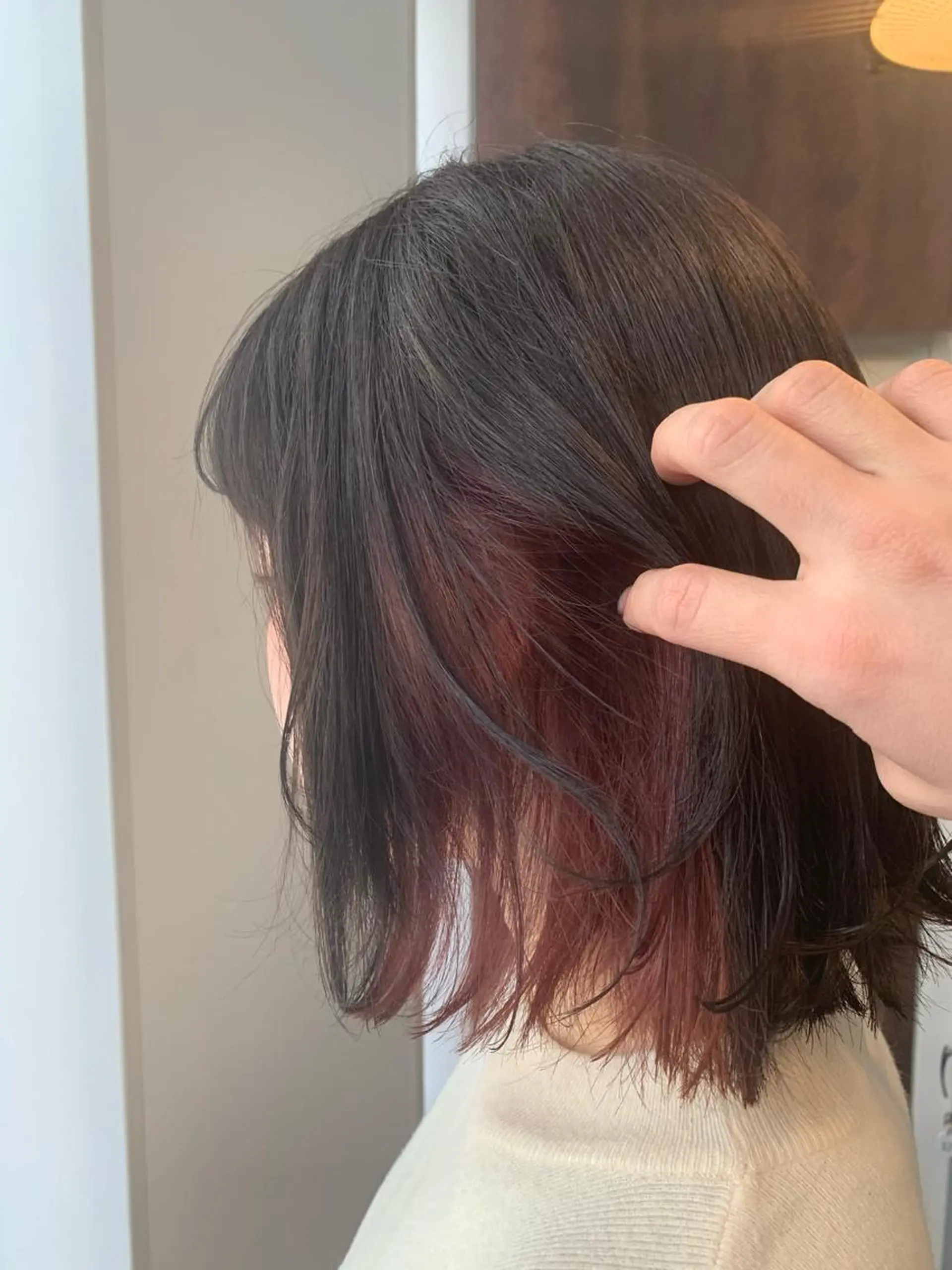 ミディアム WISTERIA P LUS1 ikumiのヘアスタイル