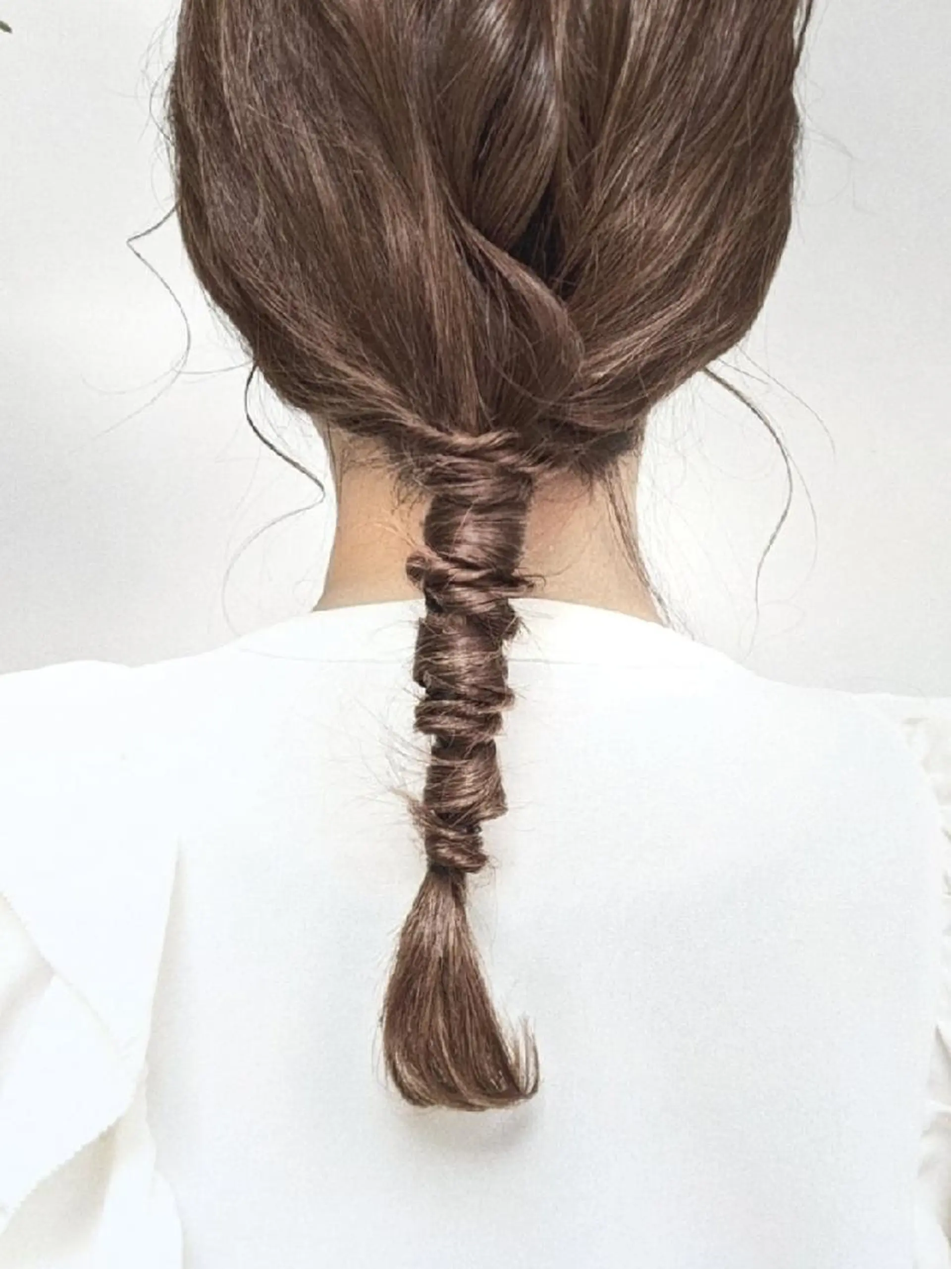 セミロング ヘアアレンジ カラー ヘアカラー 縮毛矯正 トリートメント mowen RUIのヘアスタイル