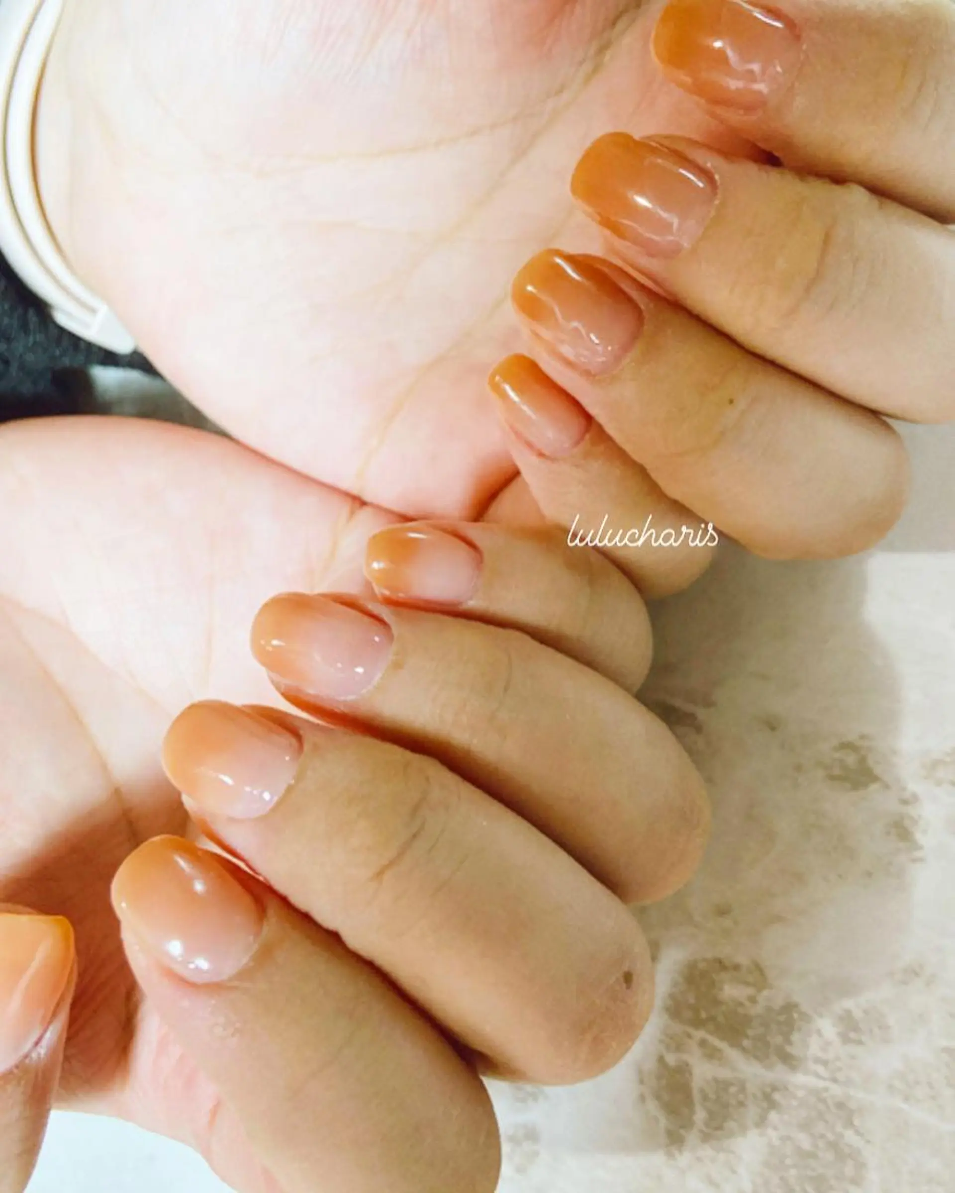ネイル グラデーション lulucharis nailのネイルデザイン