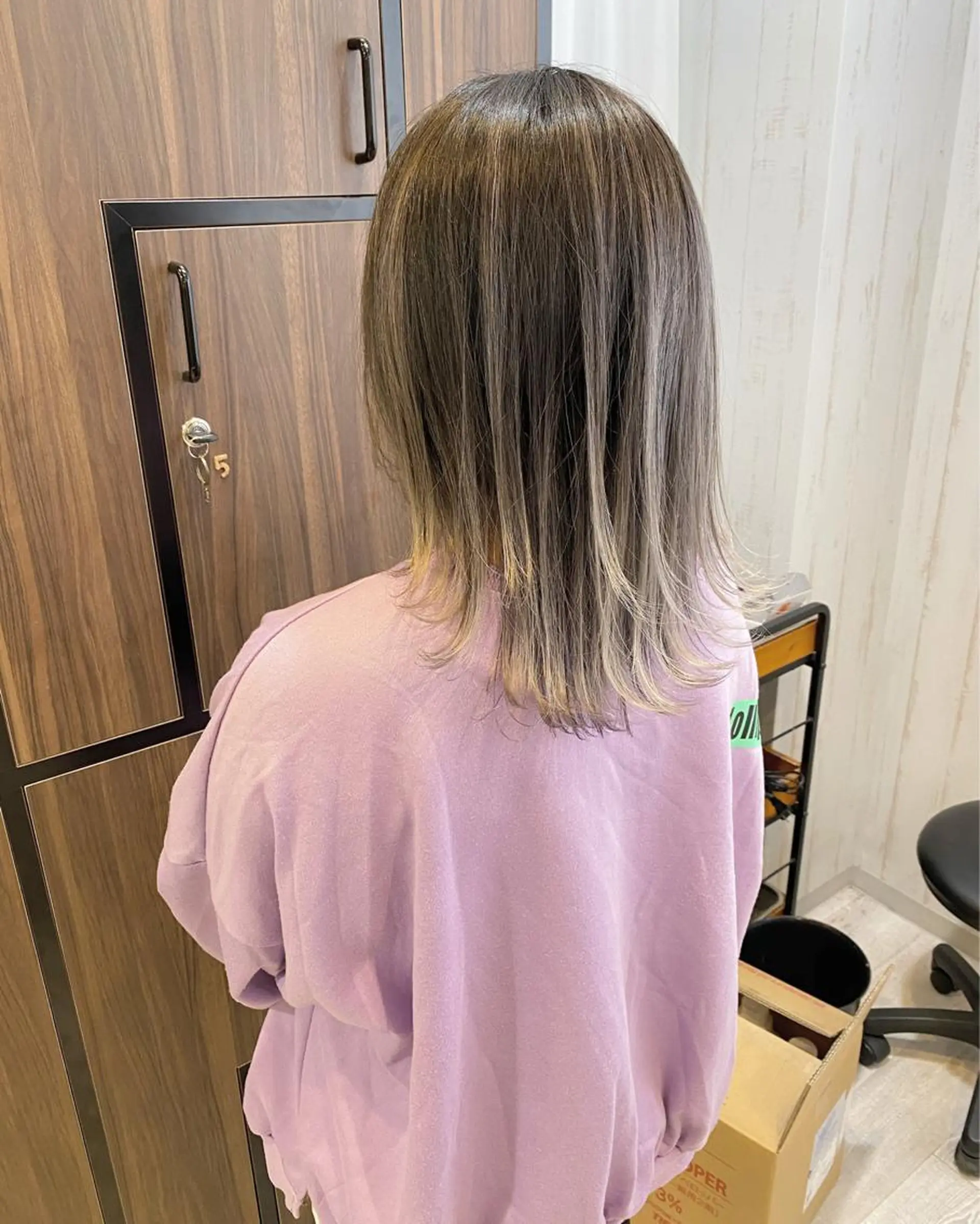 ミディアム 西院/ TAKAのヘアスタイル