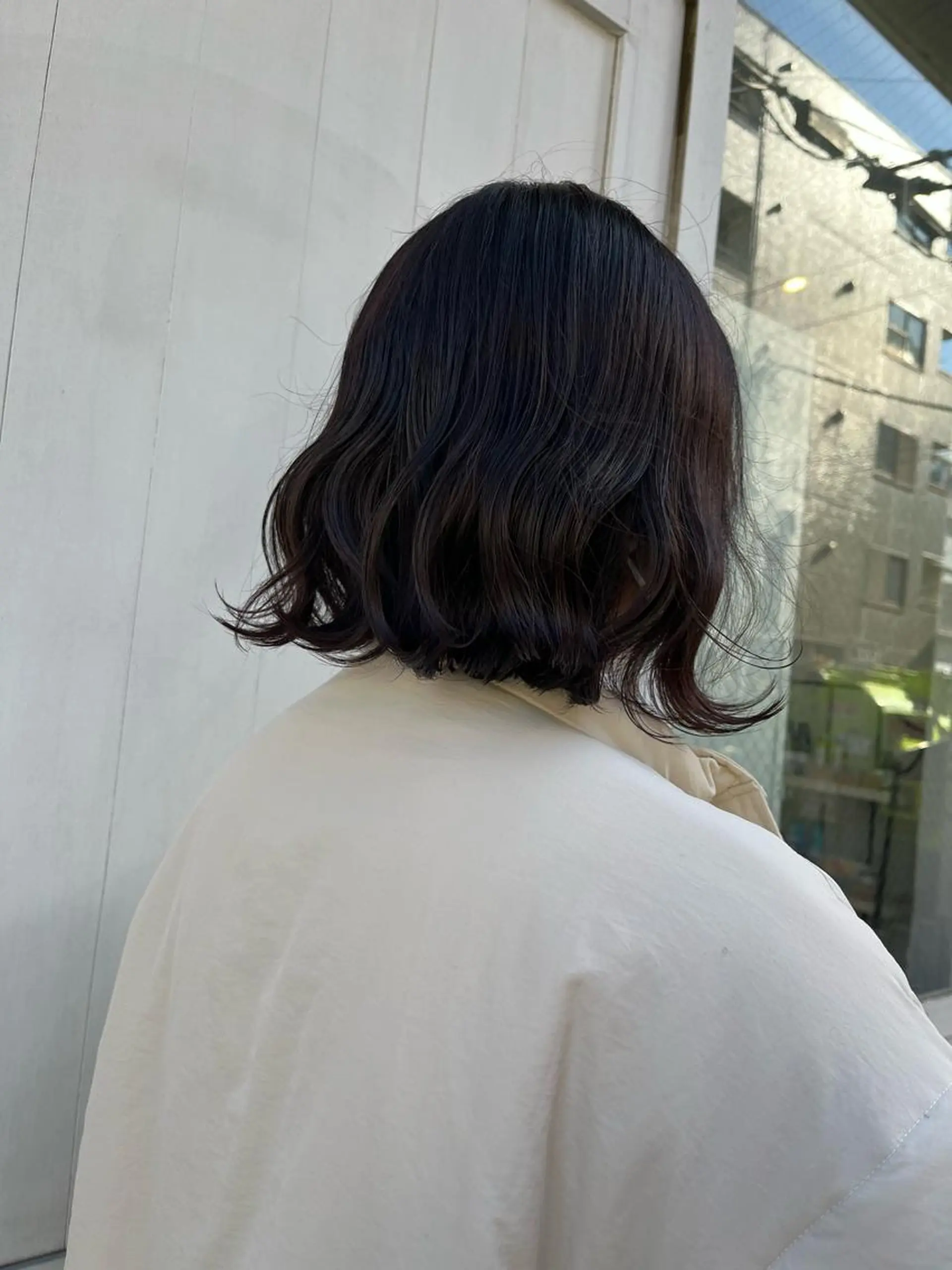 ミディアム 高橋 柊和のヘアスタイル