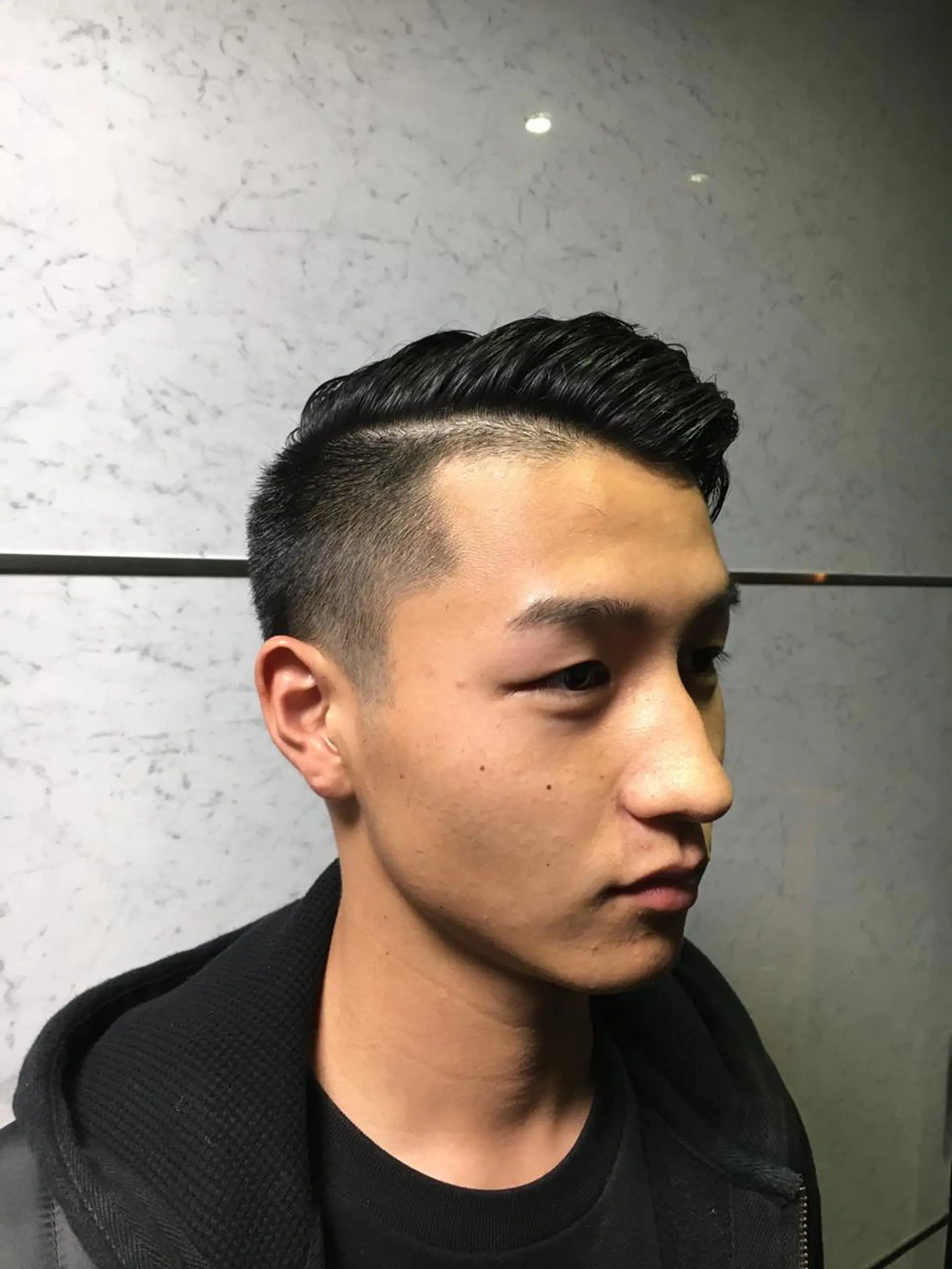 ショート メンズ 牧 颯斗のヘアスタイル