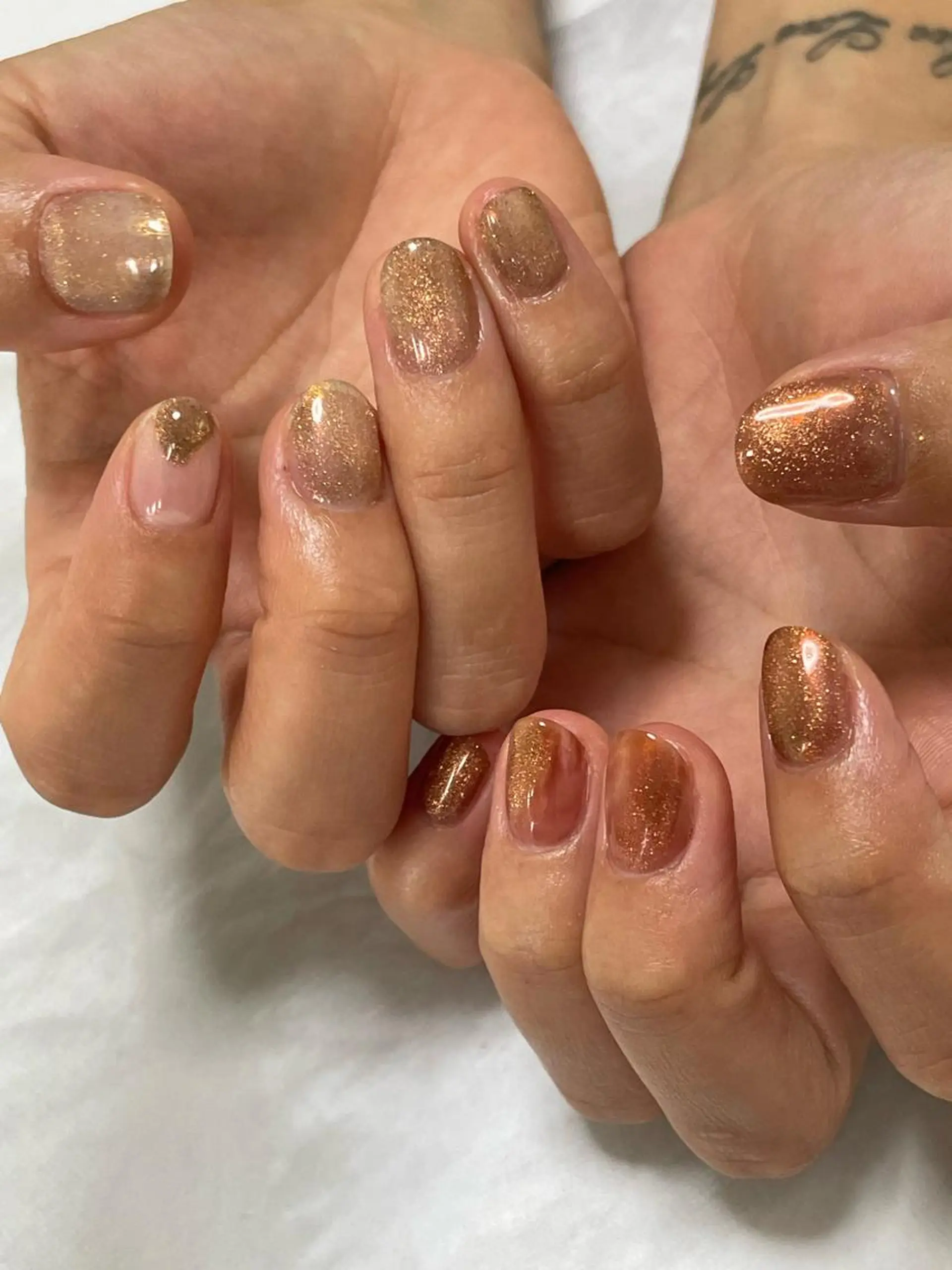 ネイル マグネットネイル ニュアンスネイル Colorer'me クロレミーのネイルデザイン