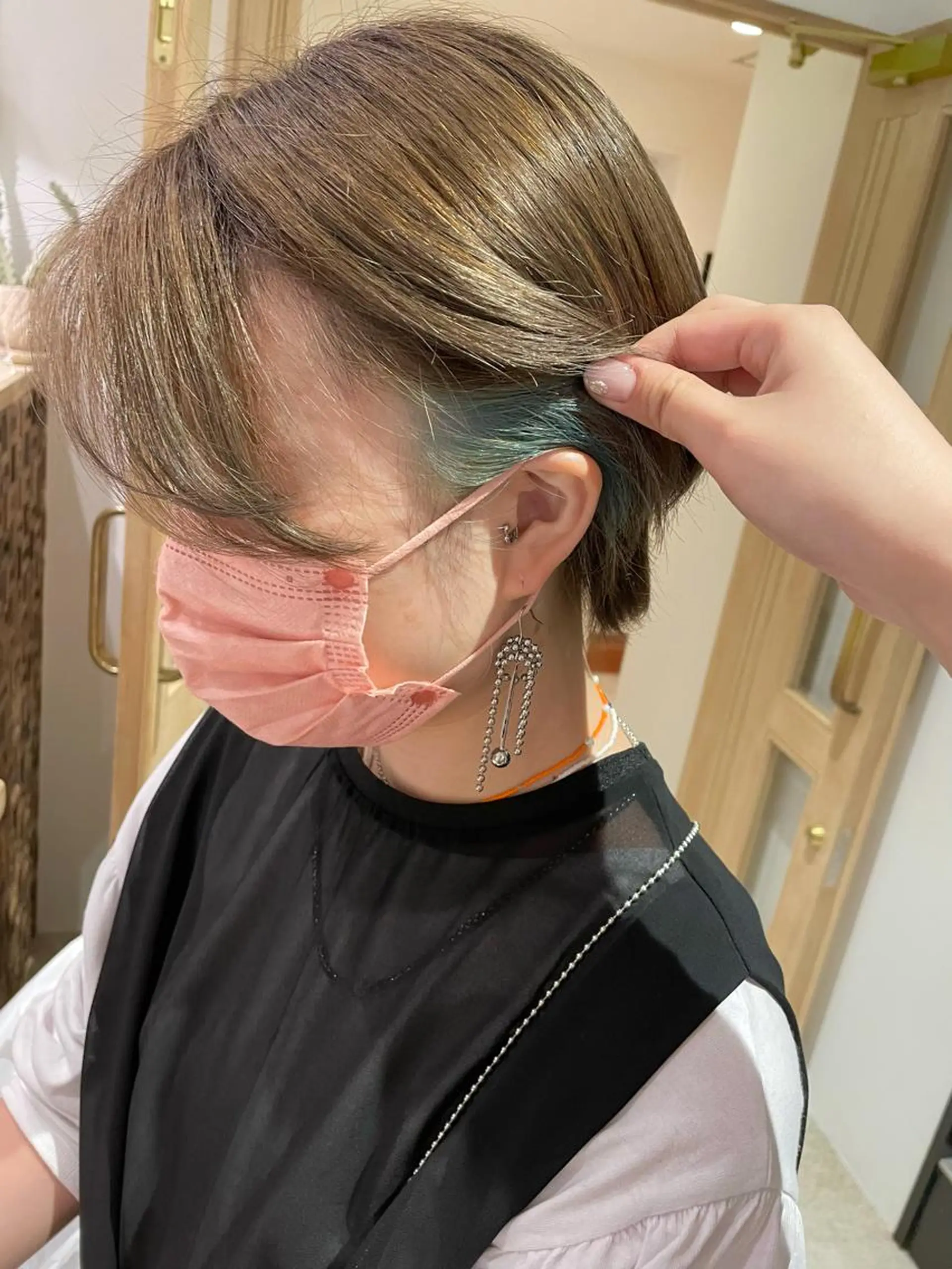 カラー newi梅田🫧韓国 ヘア🫧sakiのヘアスタイル