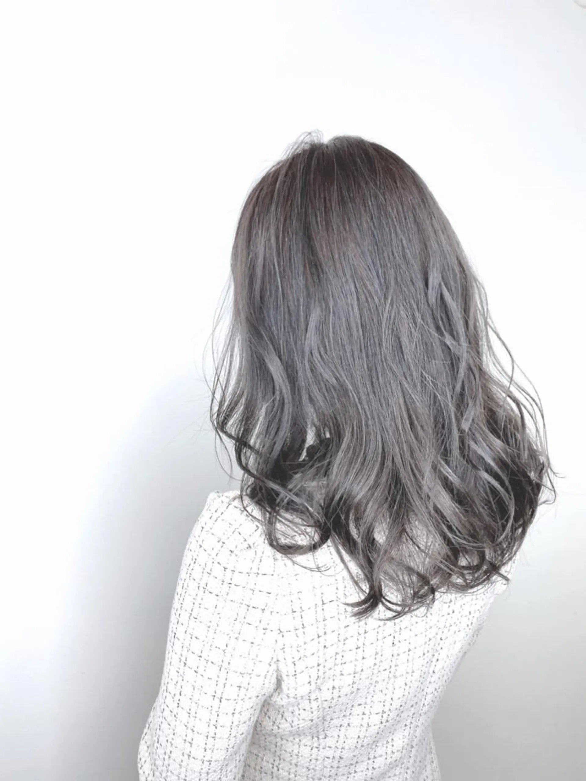 ロング カラー グレージュ カット ヘアカラー AI 高田馬場店のヘアスタイル