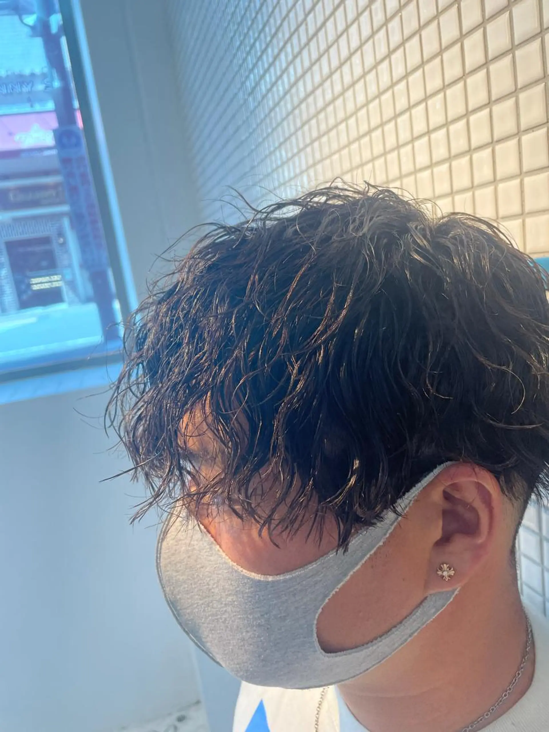 ショート カラー パーマ メンズ 🔥メンズカラー🔥 セヤシュウヘイのヘアスタイル