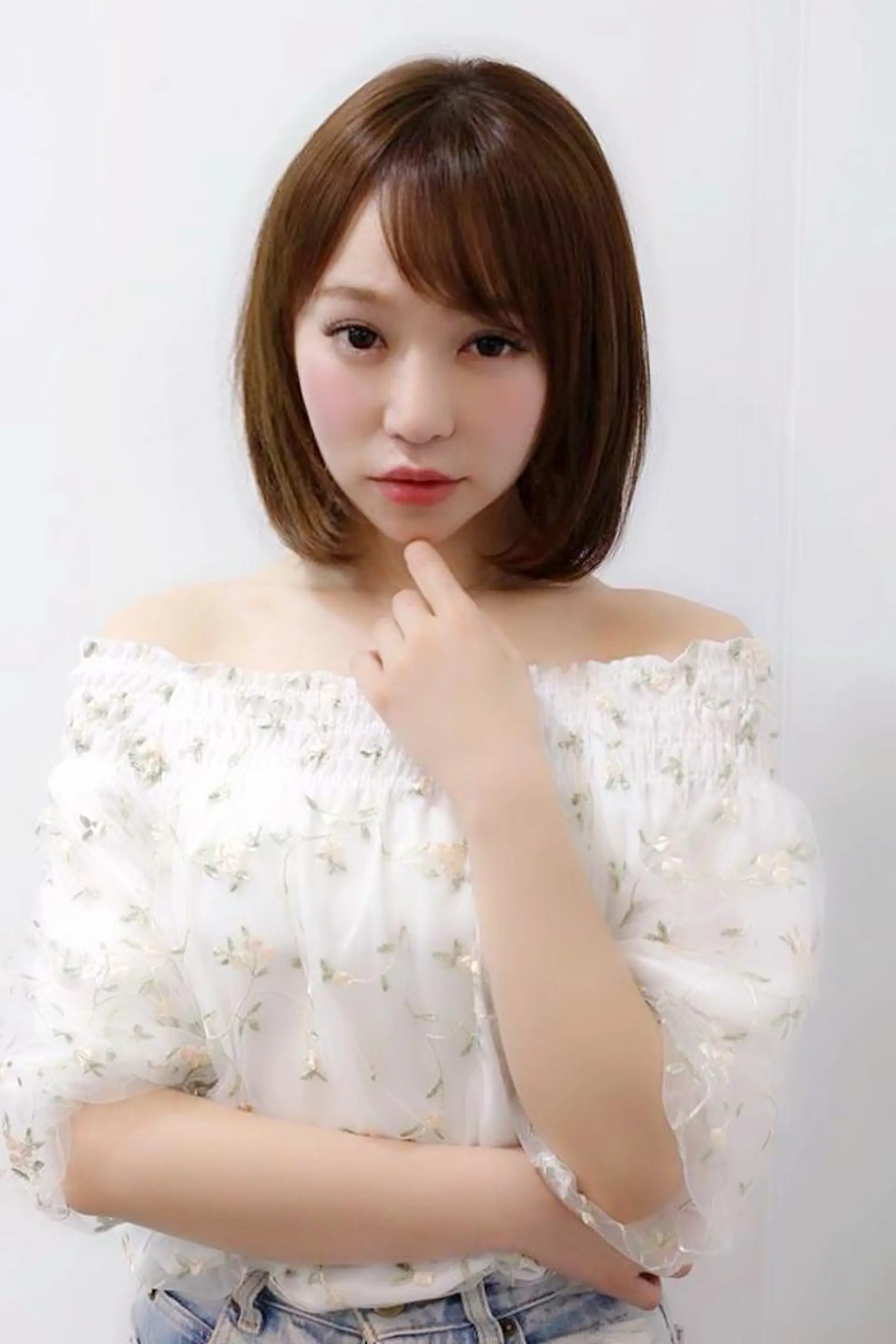 ショート カラー CHAINON 近鉄奈良店のヘアスタイル