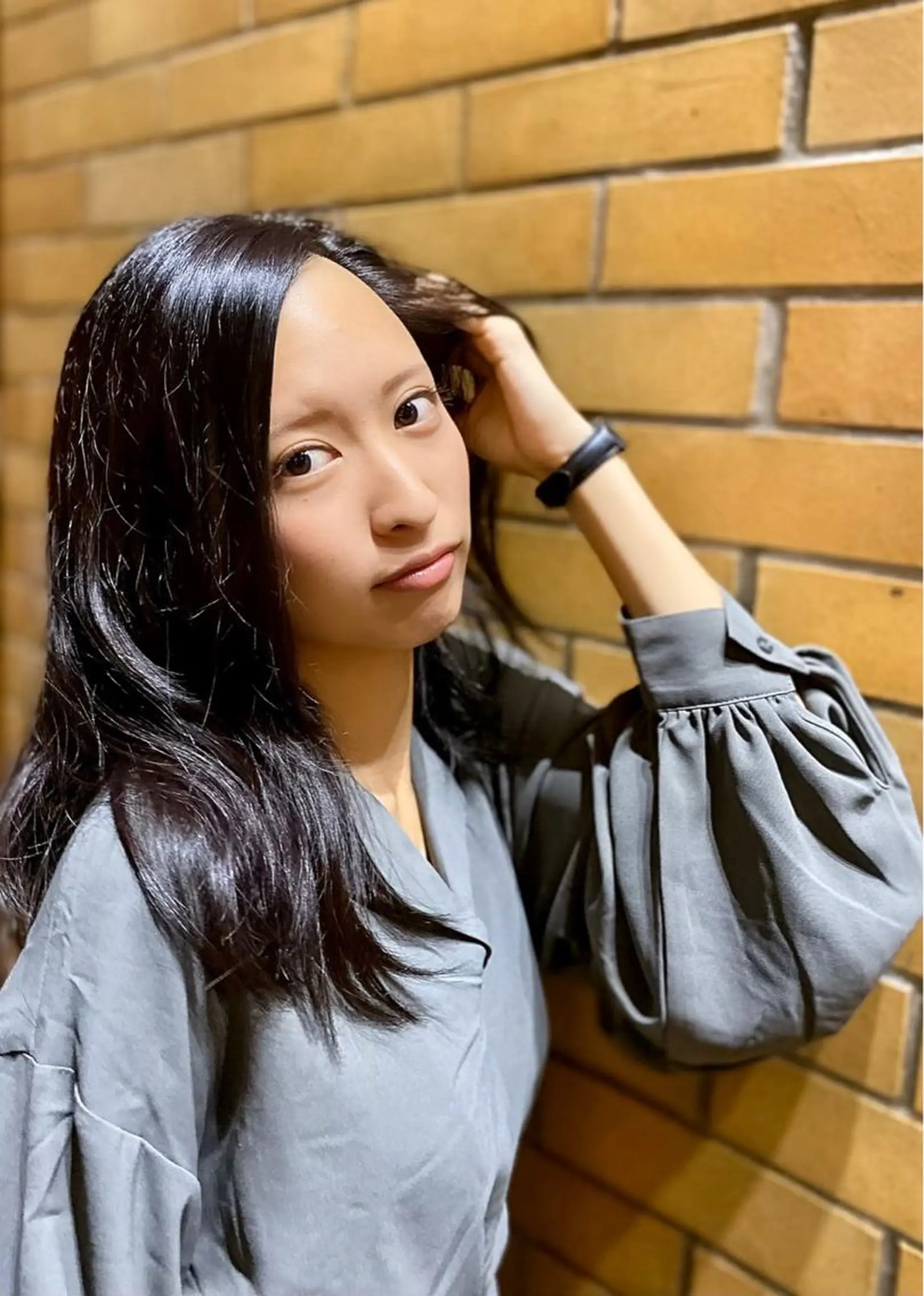 ロング カラー shell 吉祥寺 加藤慎二のヘアスタイル