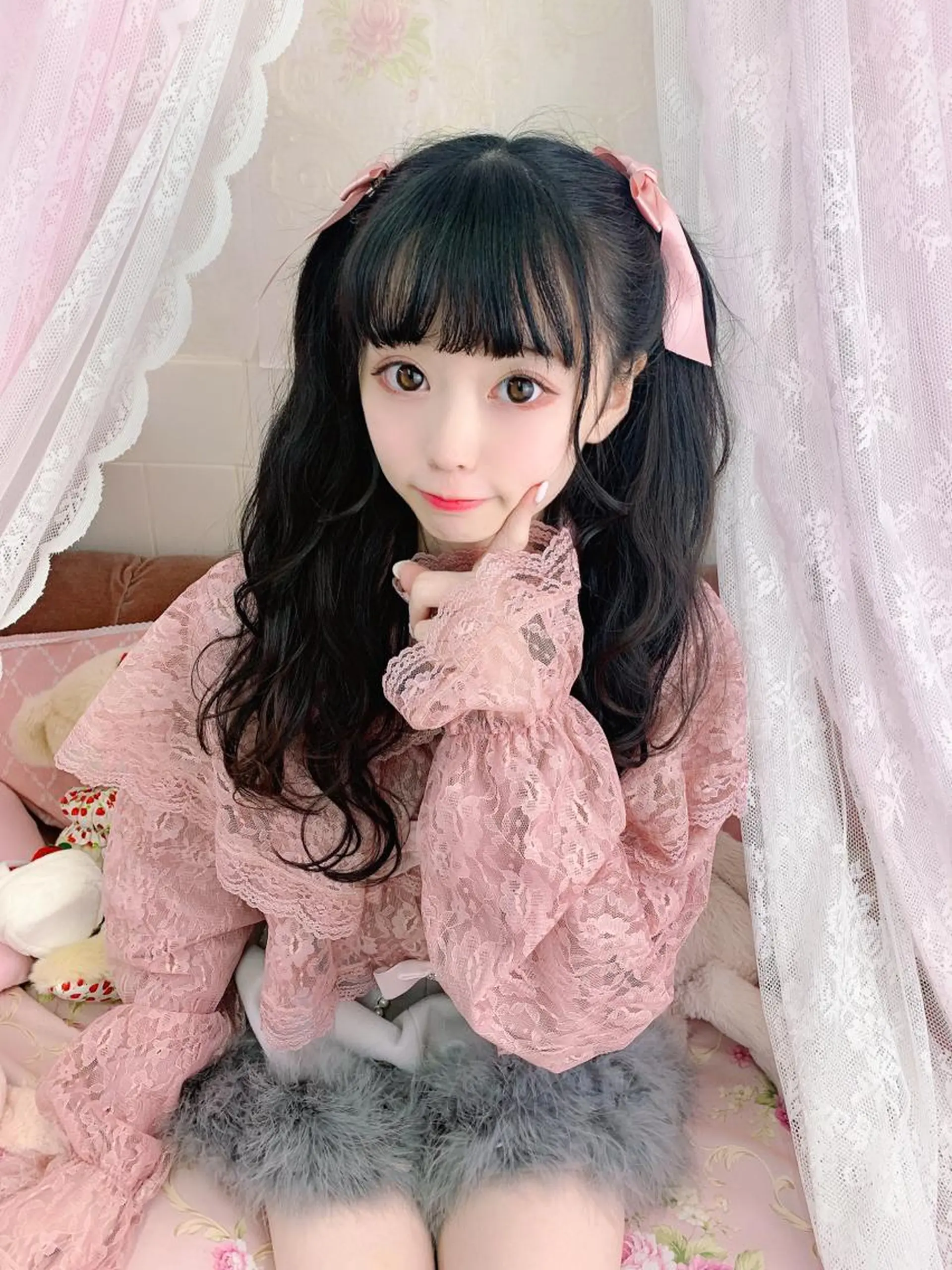 ロング ヘアアレンジ 佐藤 礼菜のヘアスタイル