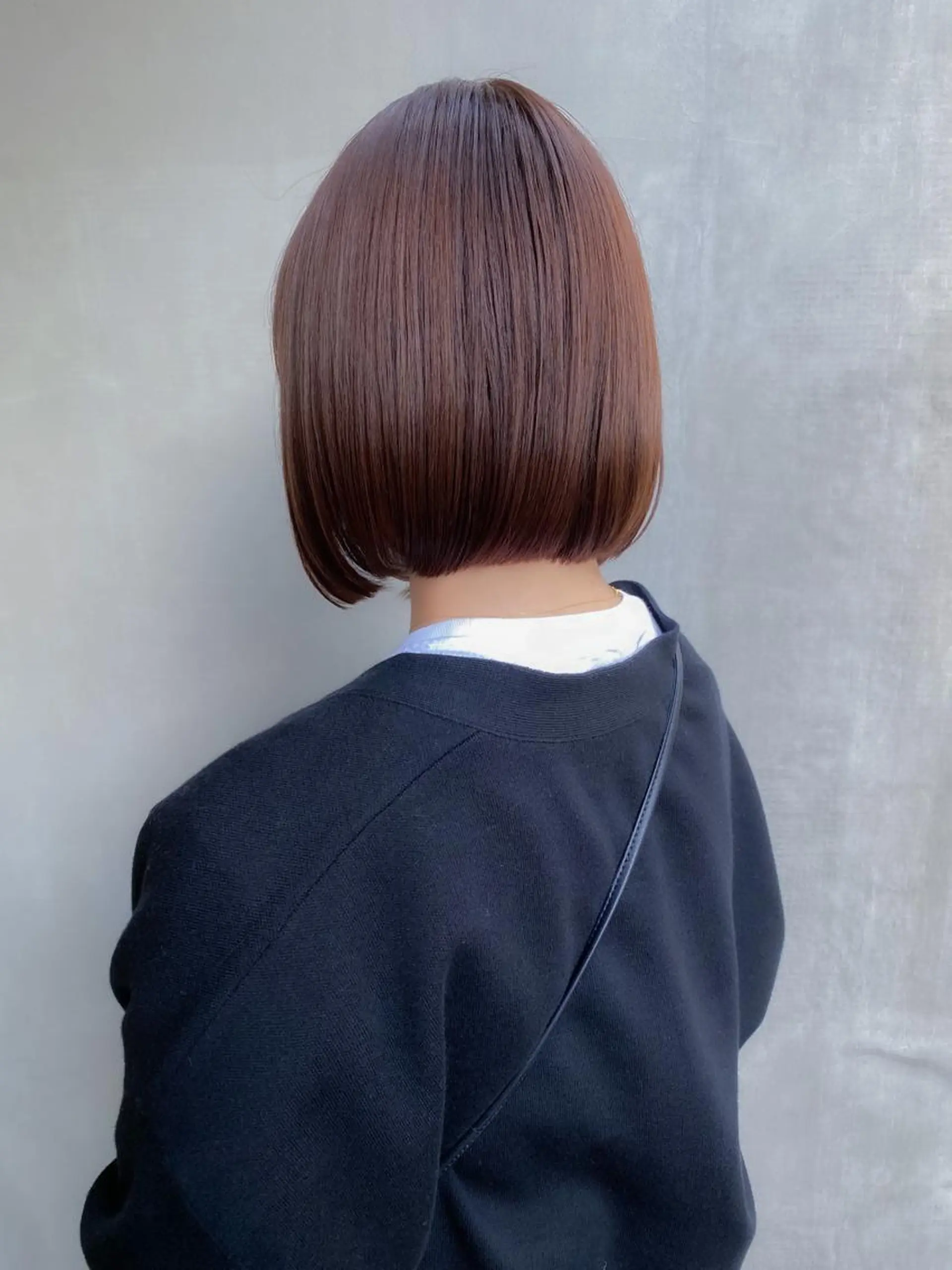 ショート カラー ベージュカラー ブラウンカラー ブラウンベージュ 板谷みさき /似合わせBobのヘアスタイル