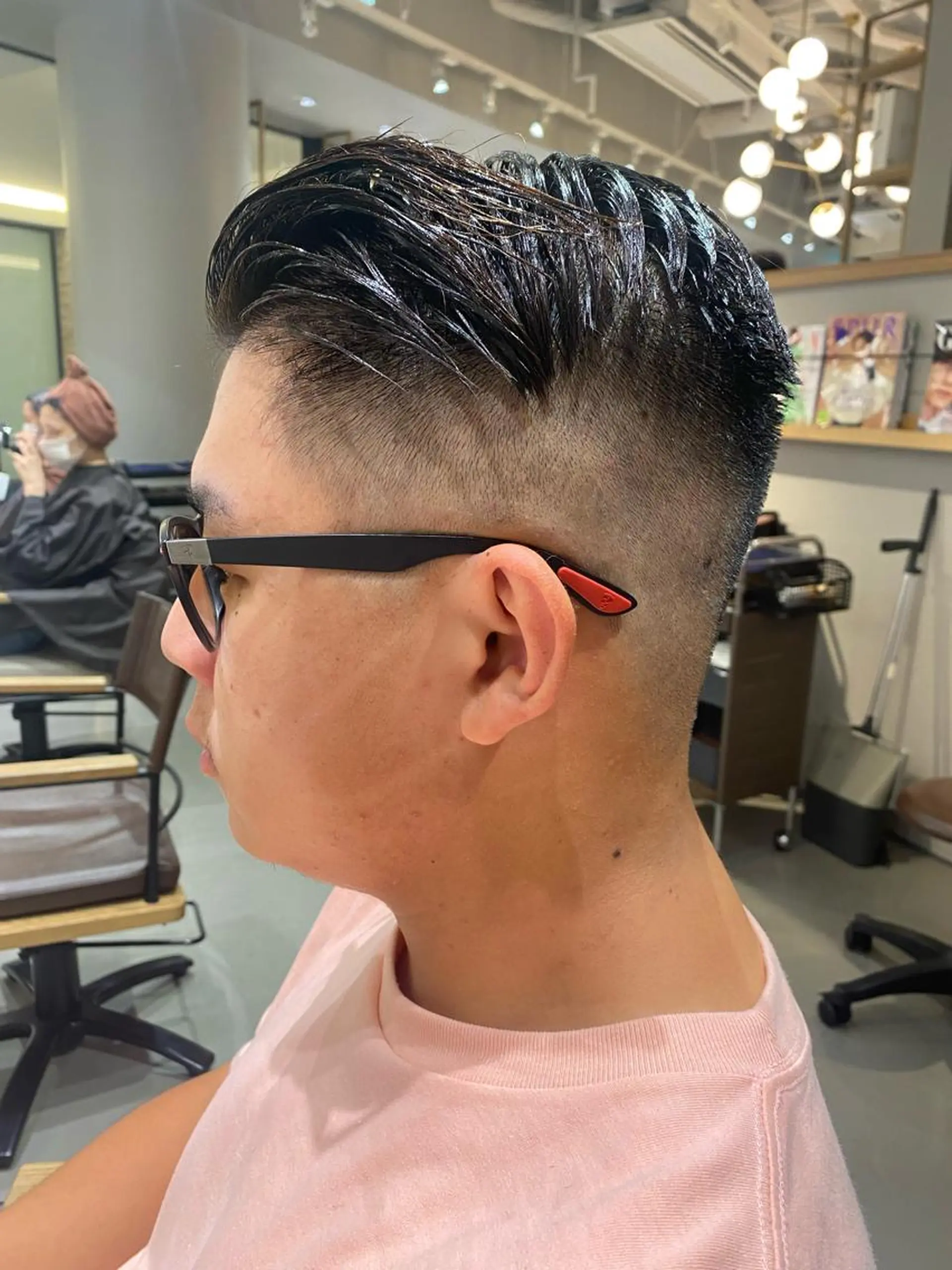 ショート メンズ unopulir 景山　凌のヘアスタイル