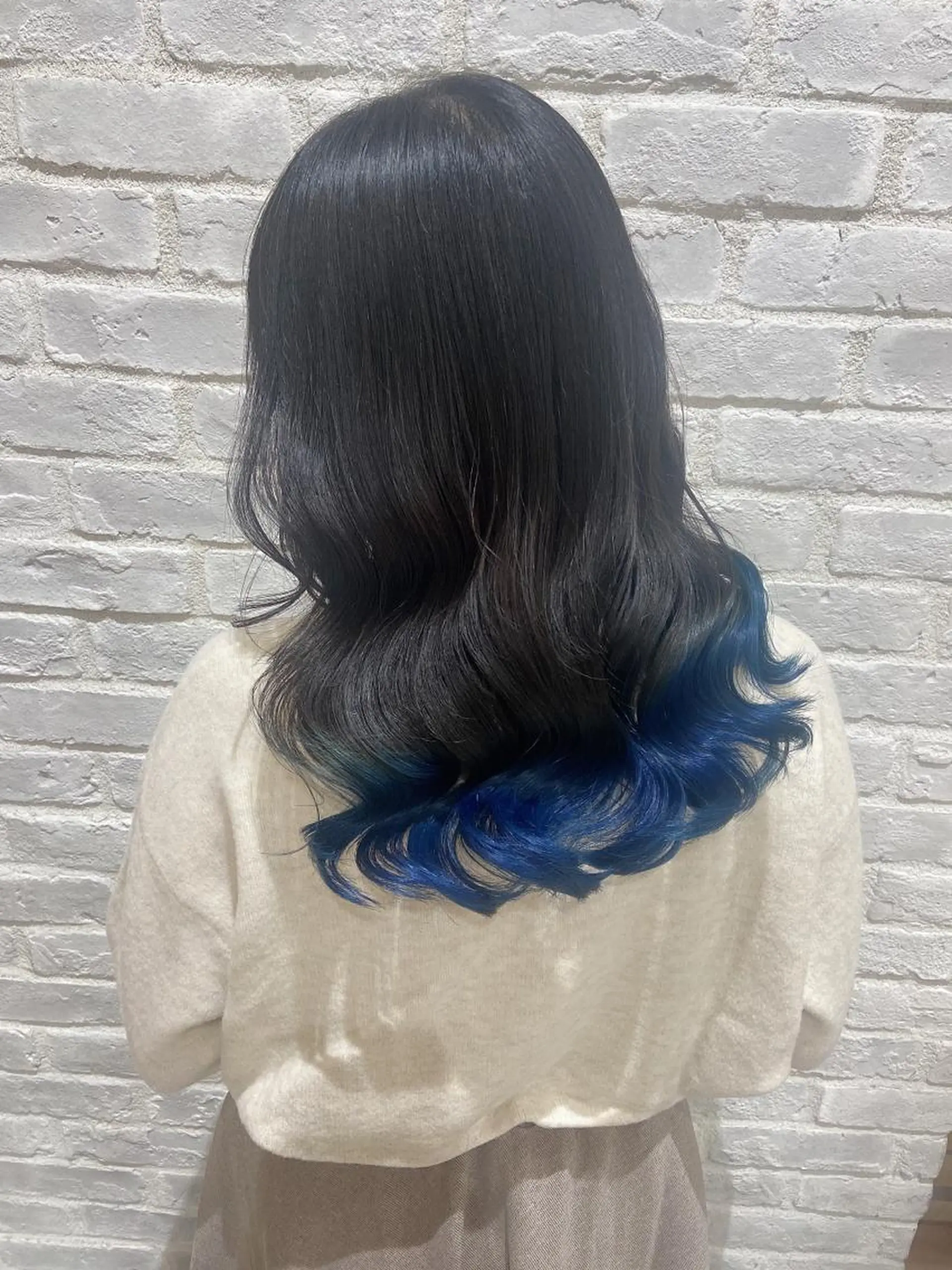 セミロング カラー ヘアカラー 韓国/色気/レイヤー /AVANCE天王寺のヘアスタイル