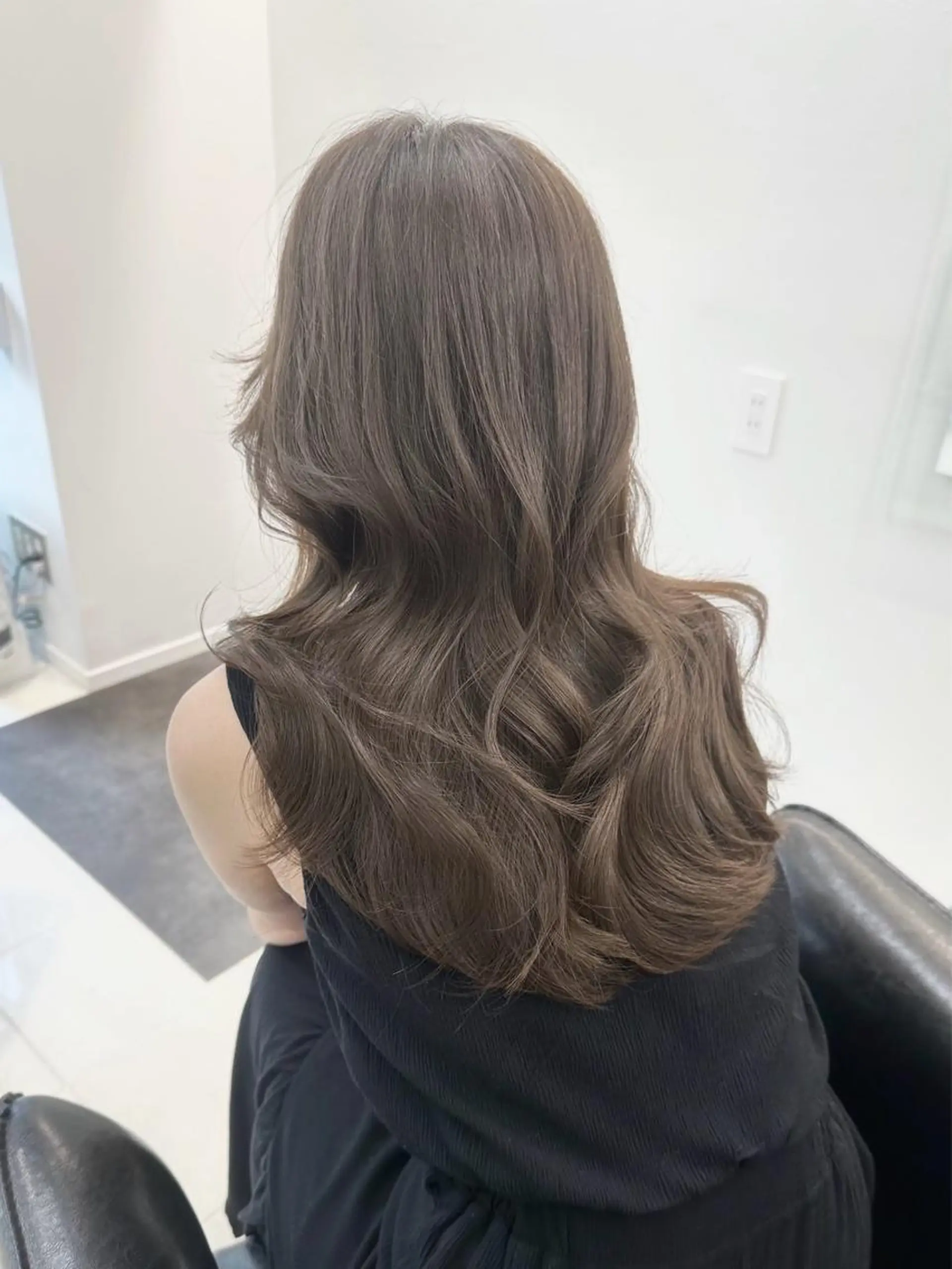 ミディアム カラー 韓国ヘア 店長NEGIのヘアスタイル