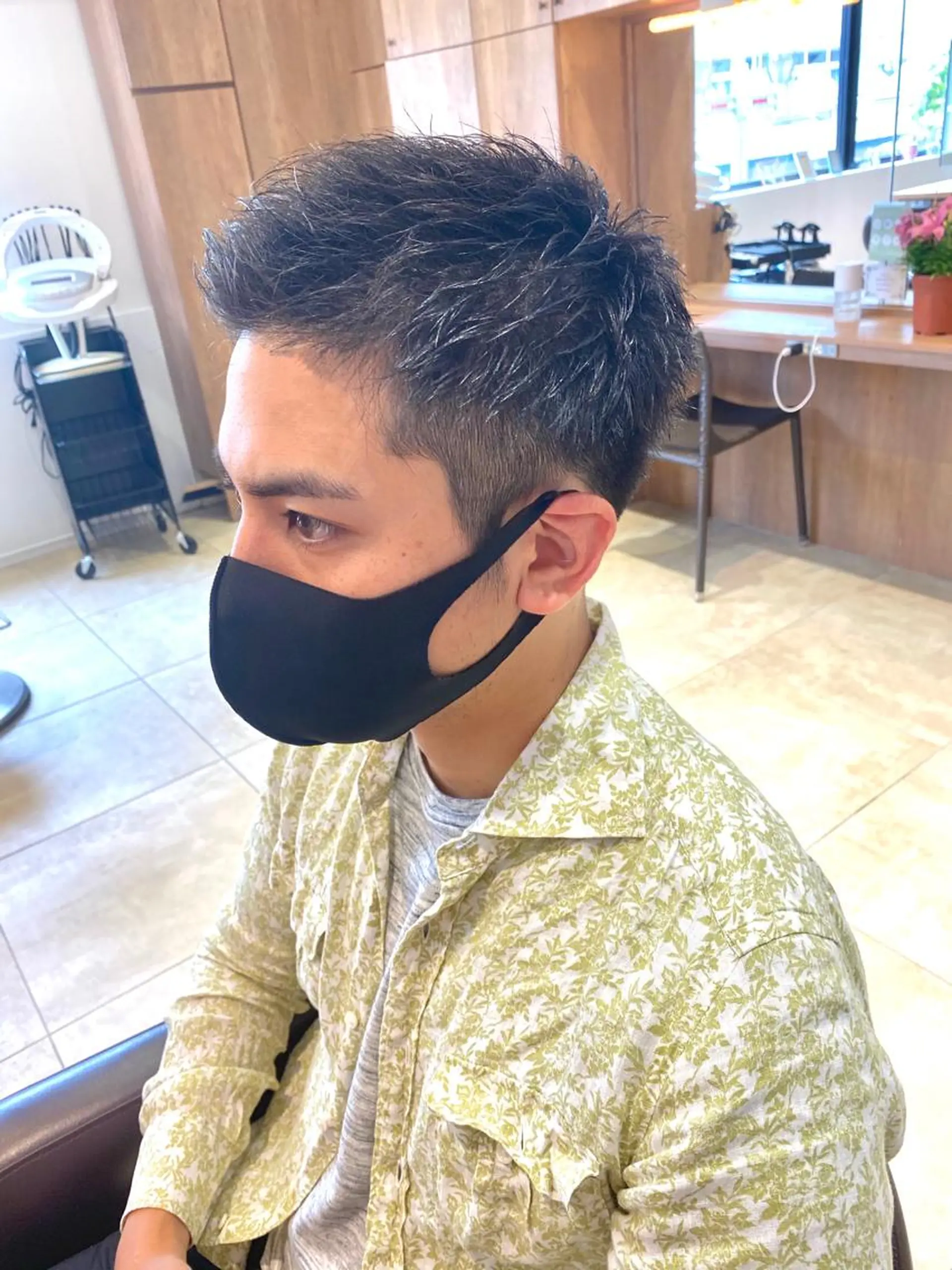 ショート メンズ Elle✂︎ Riinaのヘアスタイル