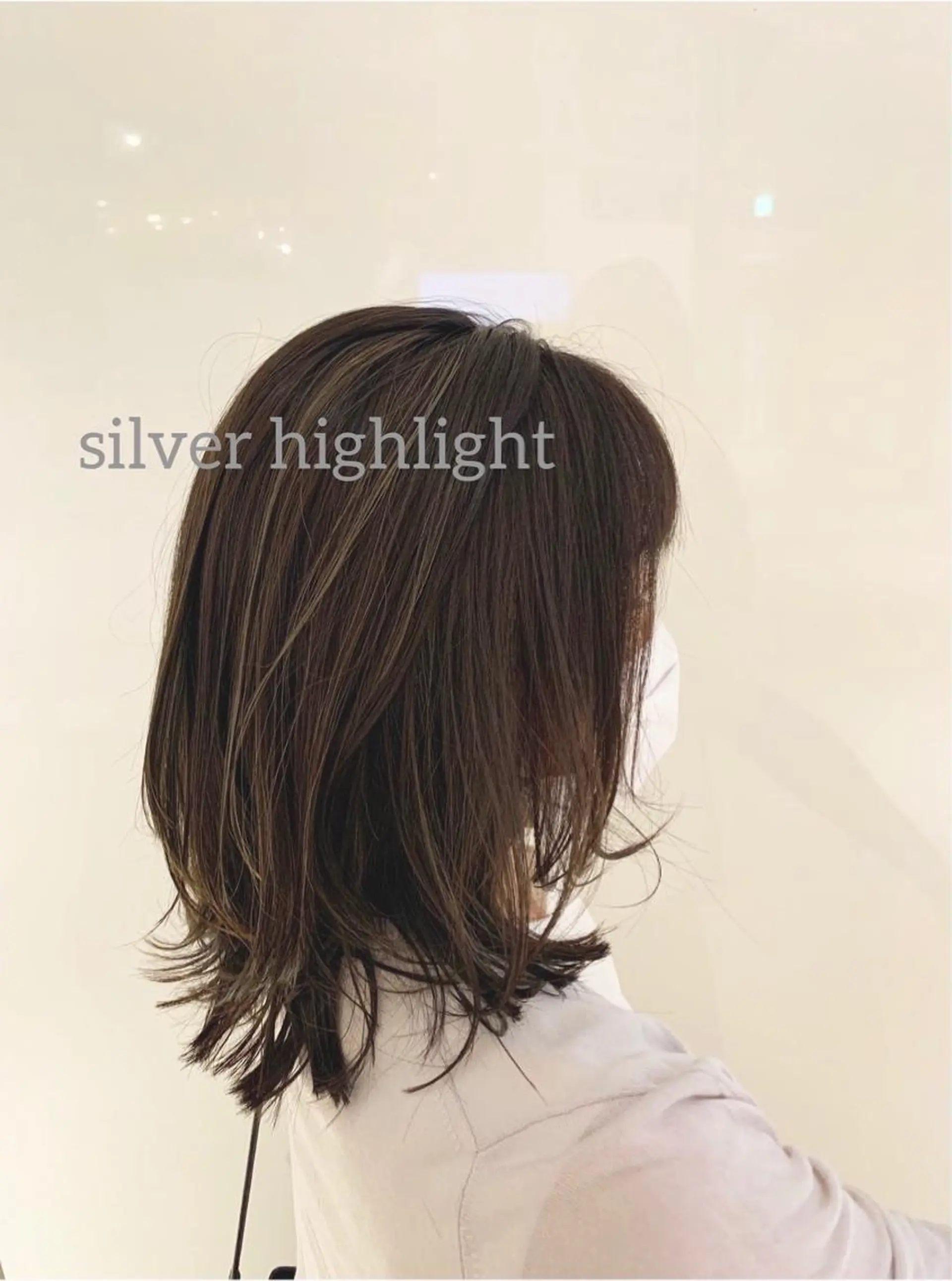 ミディアム カラー カット ヘアカラー トリートメント 透明感カラー ボブ 髪と心を整える美容師のヘアスタイル