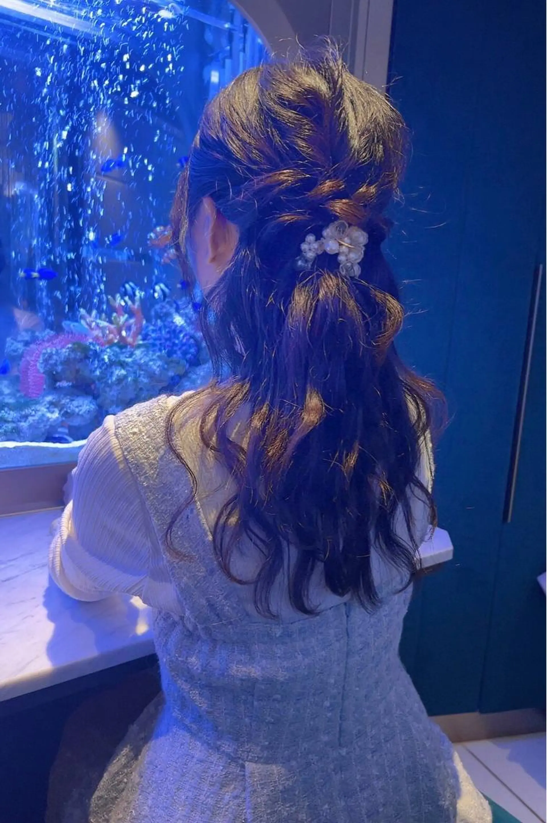 ロング ヘアアレンジ ヘアセット 【ディレクター 🧸🤍田澤　唯那】のヘアスタイル