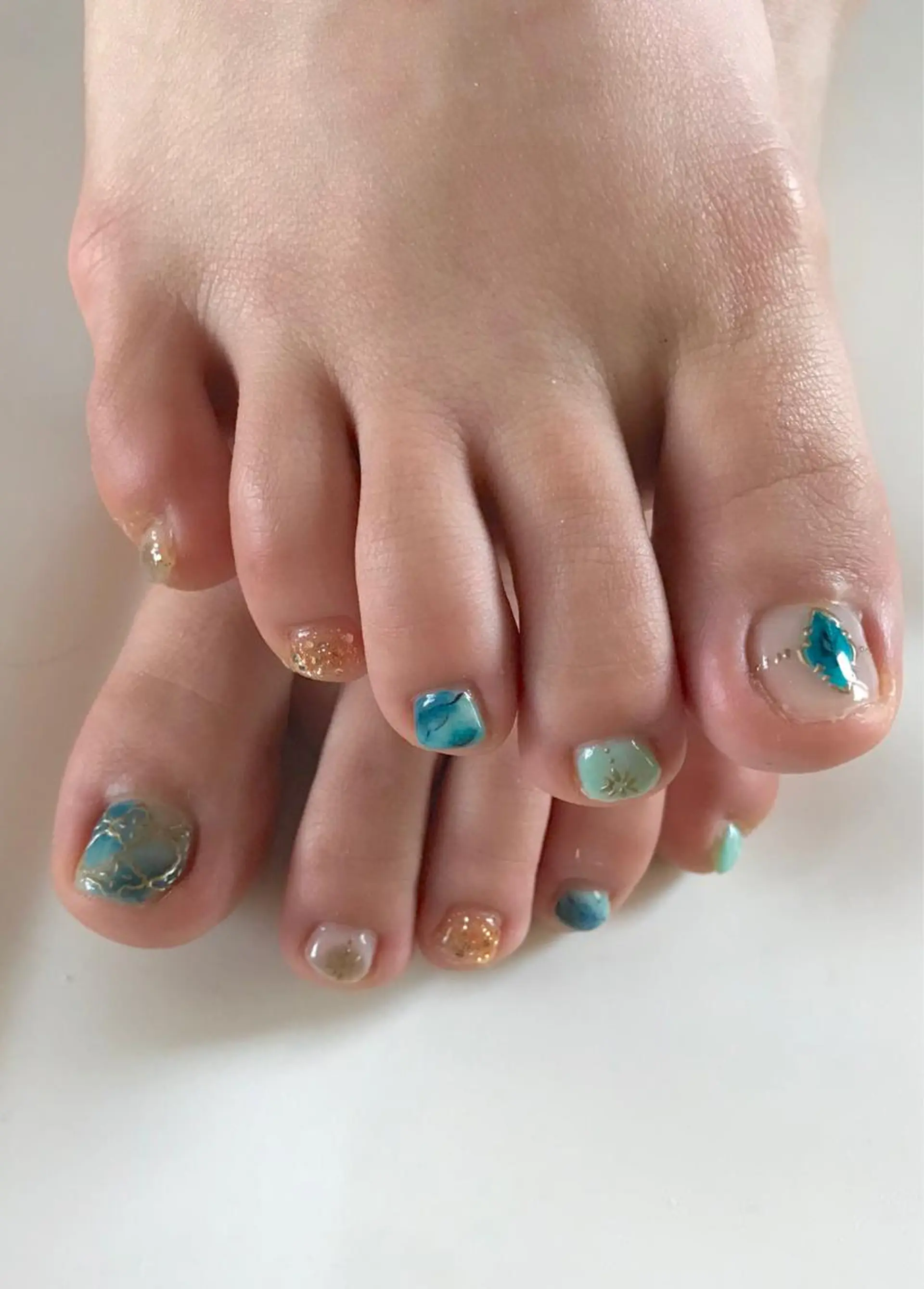 ネイル フットネイル KaHaNa nail salonのネイルデザイン