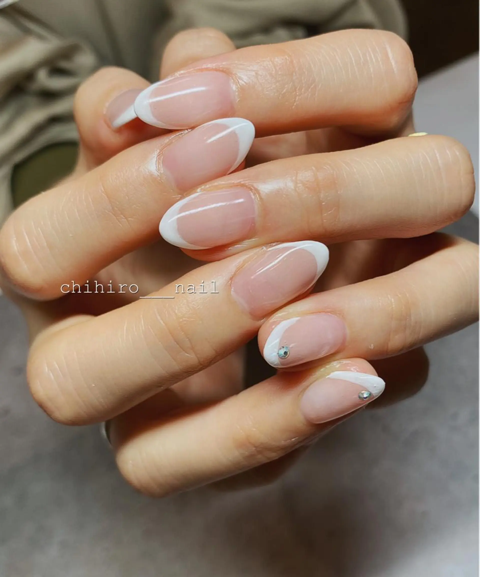 ショート カラー ネイル アートネイル フレンチネイル ジェルネイル 氷ネイル・うるうるネイル マグネットネイル ハンドネイル beauty salon ma'am所属・chihiro 小路ネイルのネイルデザイン