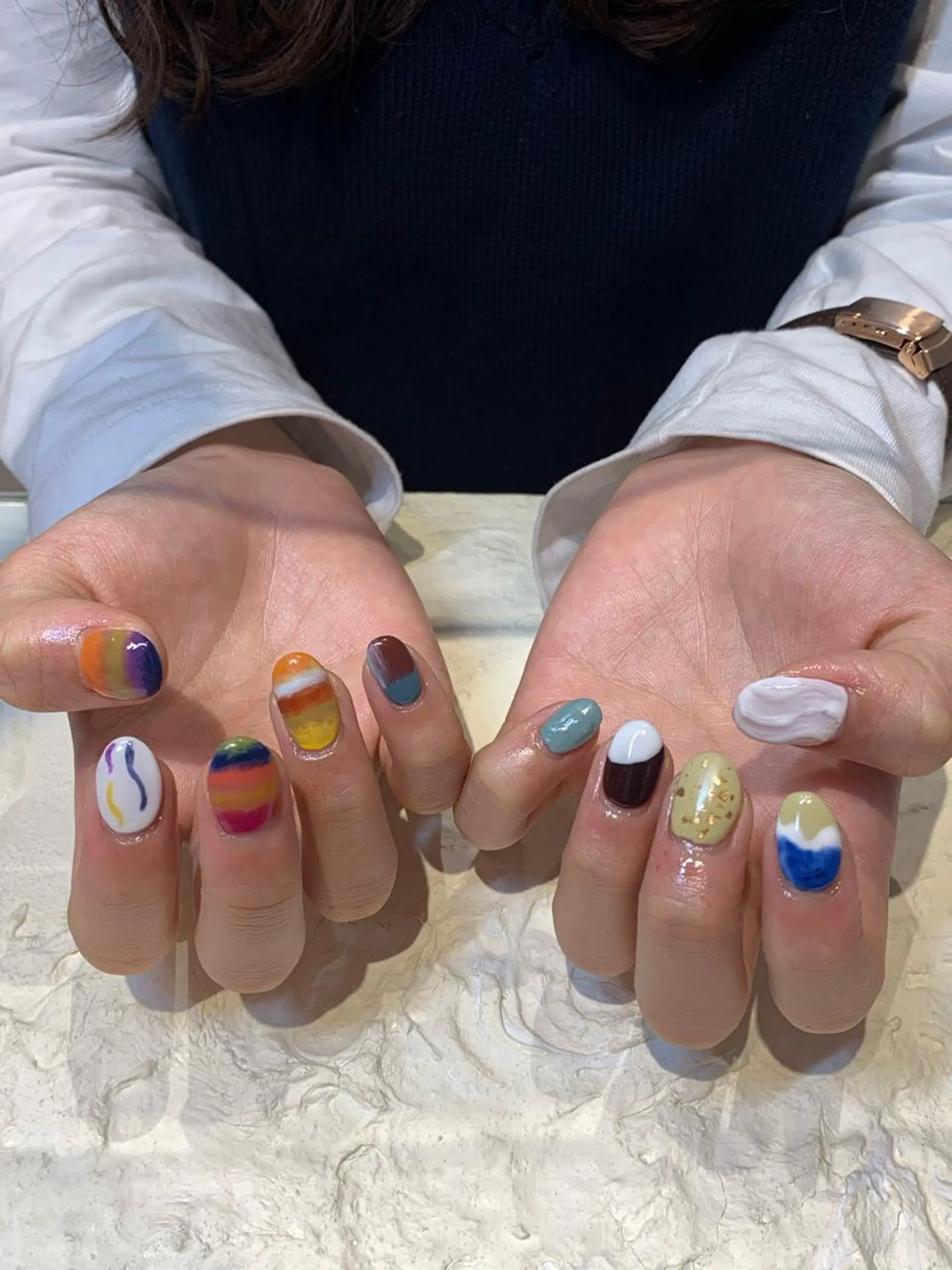 ネイル マキノ ユイのネイルデザイン