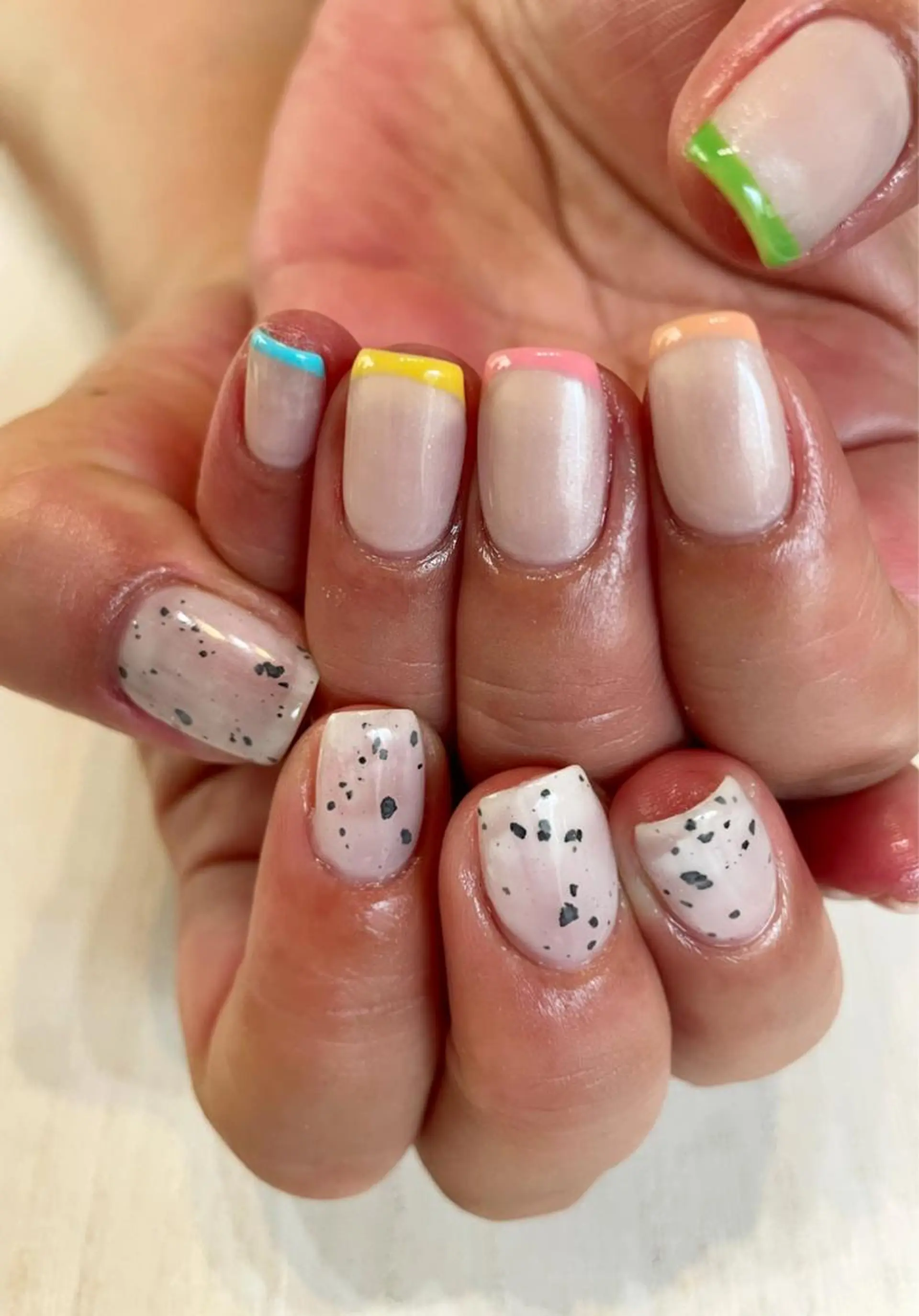 ネイル ホワイト ハンドネイル spell nailのネイルデザイン