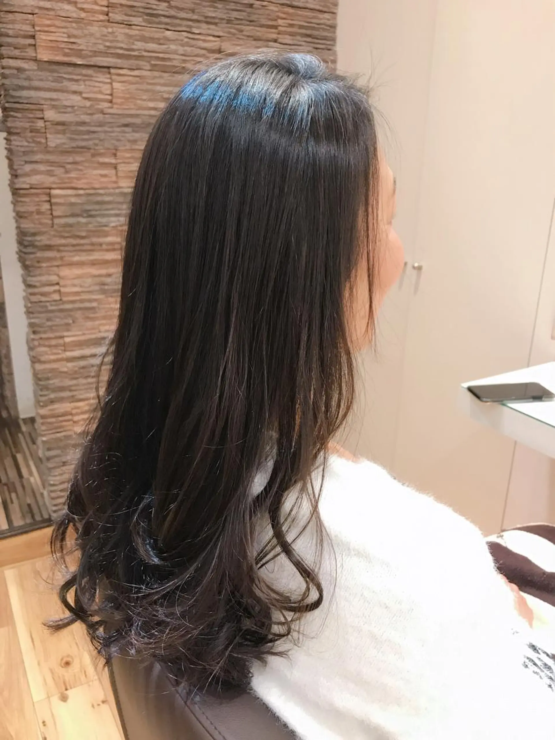 ロング 縮毛矯正 IVY hairdesign所属・⚪︎ YUNAのヘアスタイル