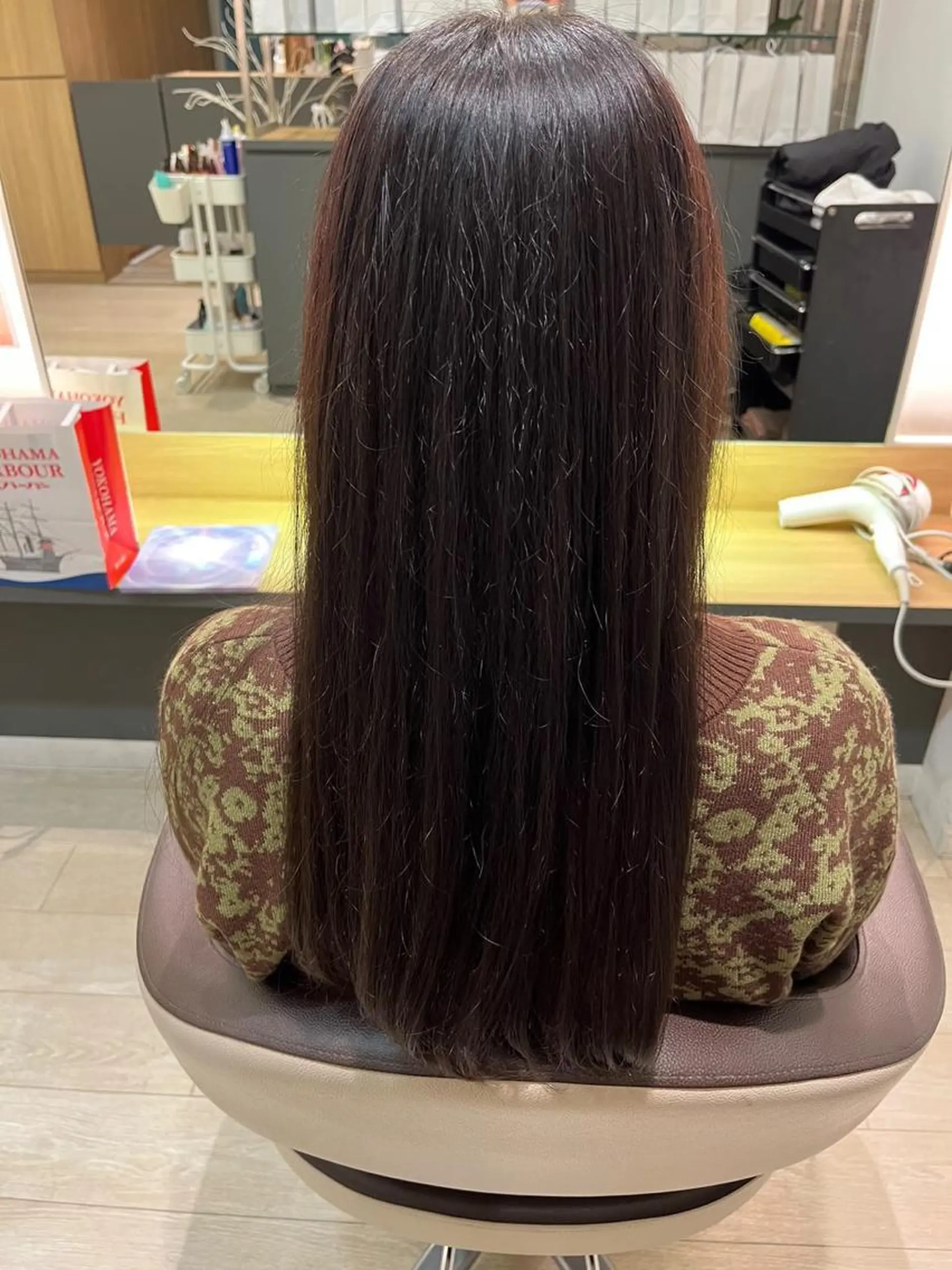 カラー 透明感カラー イルミナカラー メンズカット募集 草野のヘアスタイル