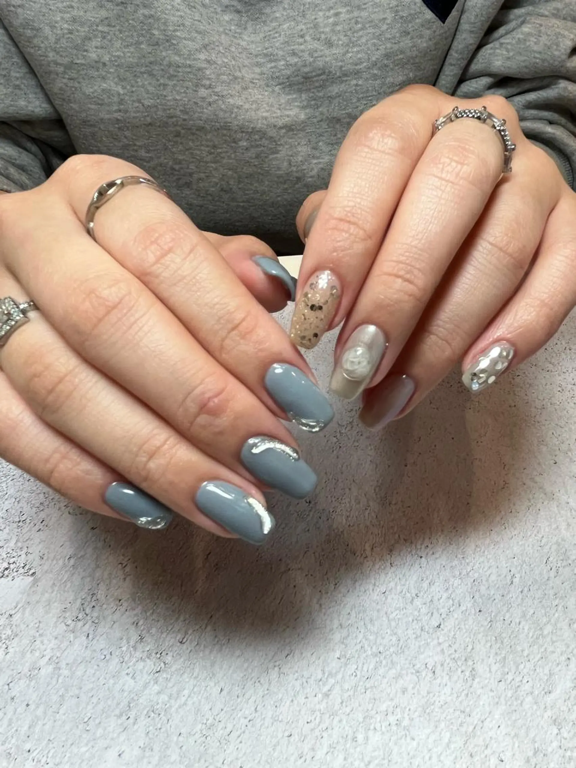 ネイル ハンドネイル 【LINON】 airiのネイルデザイン