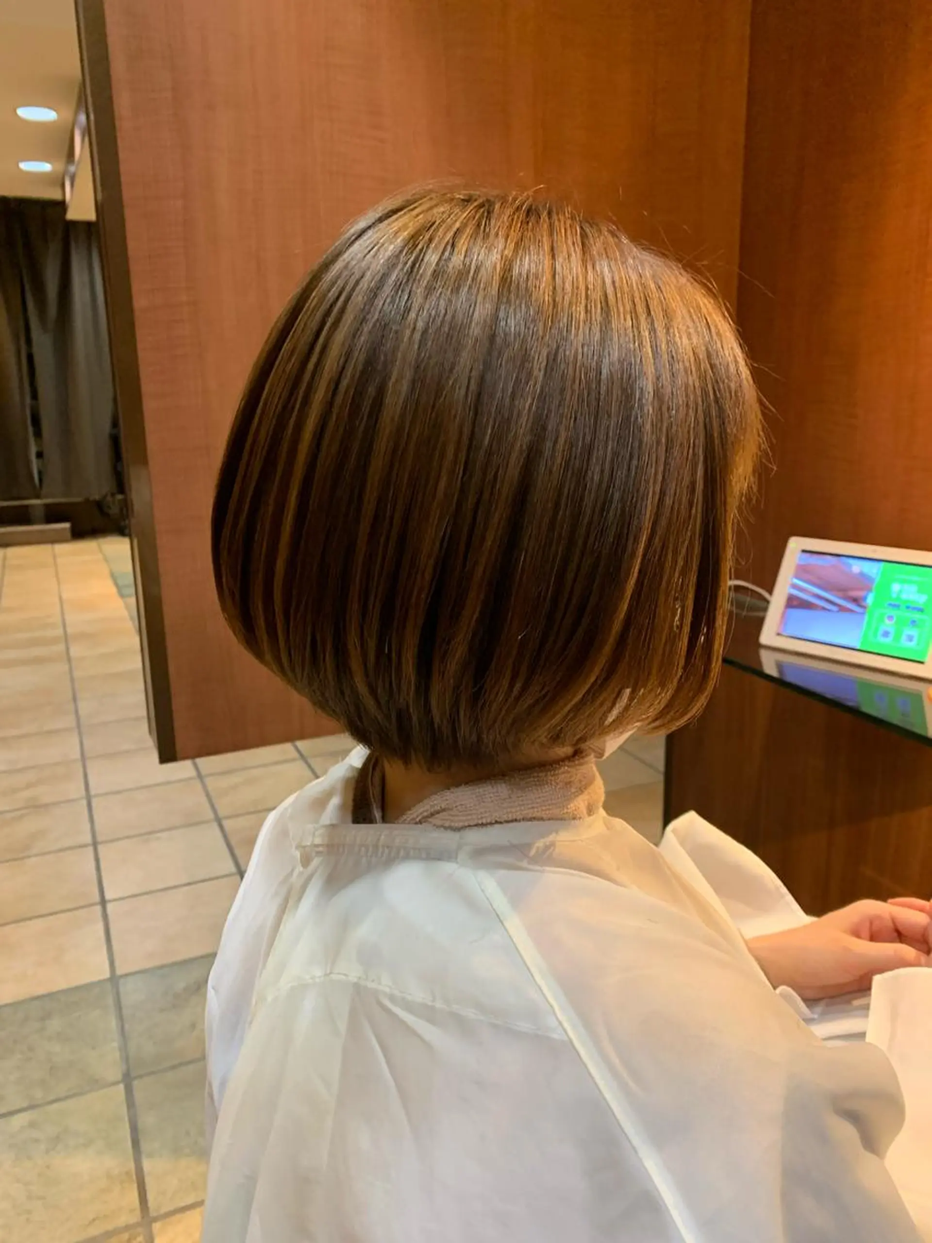 ショート カット ヘアカラー 武田尚子🌸 自然に仕上がる矯正のヘアスタイル