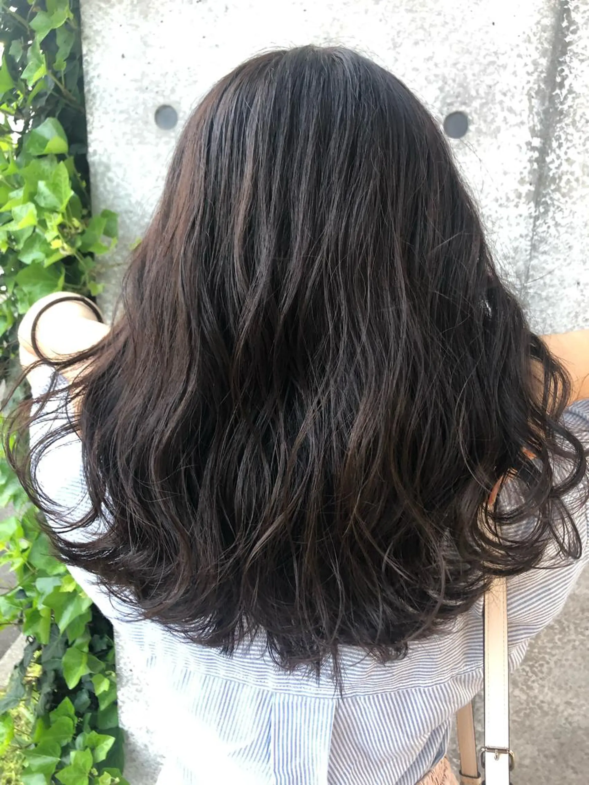 ミディアム カラー エクステ/ハイトーン /インナー礒野朱里のヘアスタイル