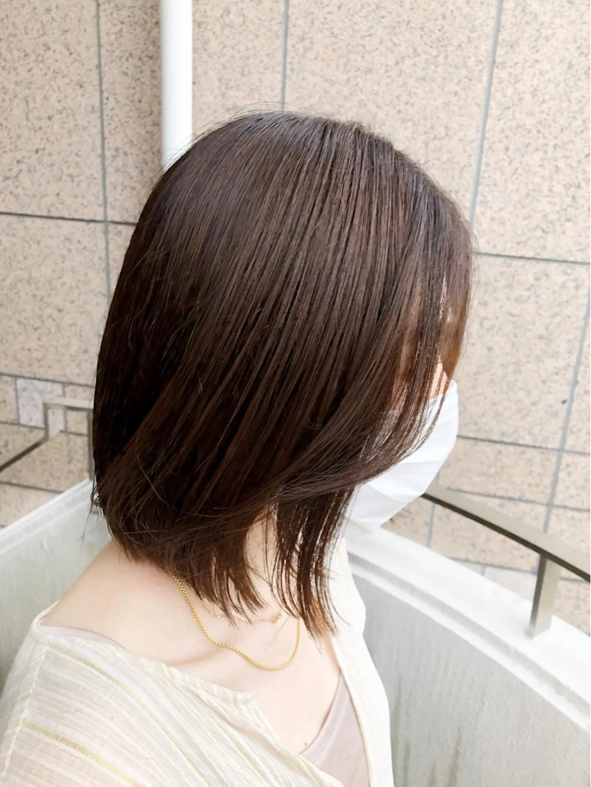 ミディアム カラーアンドケアリタ kitamuuuのヘアスタイル