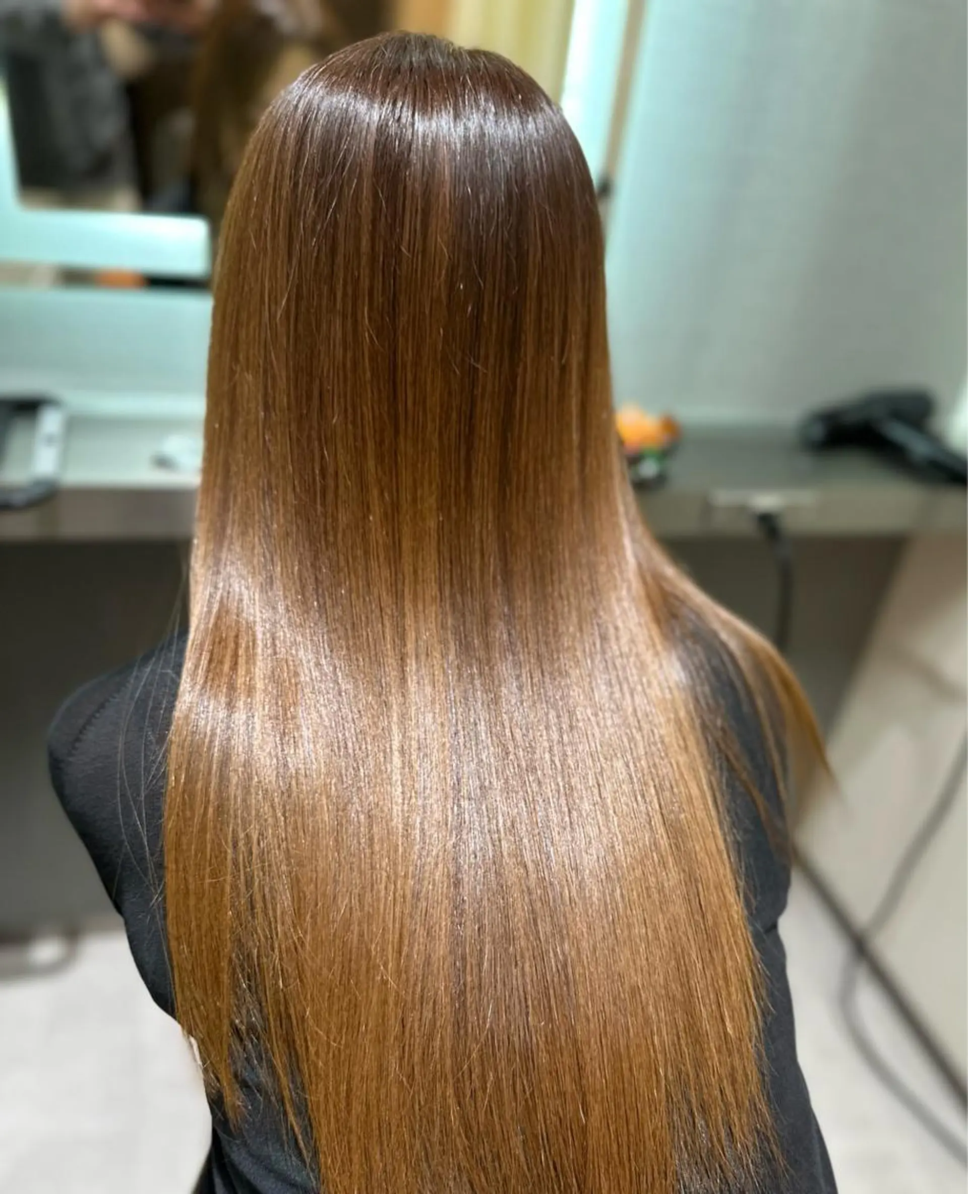 ロング 髪質改善【縮毛矯正】 No.1りょうかのヘアスタイル