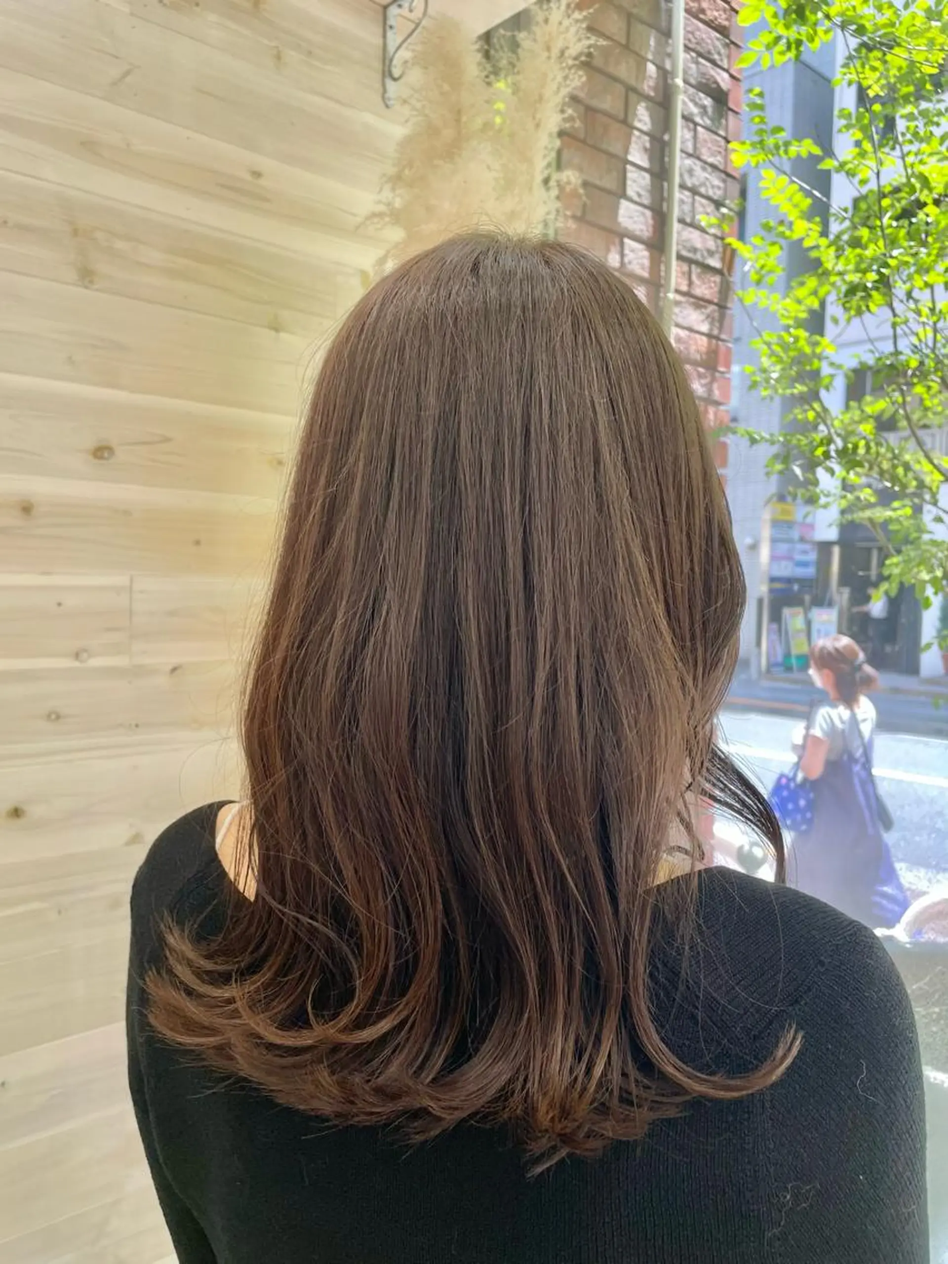 セミロング カラー 韓国風ヘア トリートメント カット ヘアカラー トリートメント 田野倉NEXT店 美髪ニストのヘアスタイル