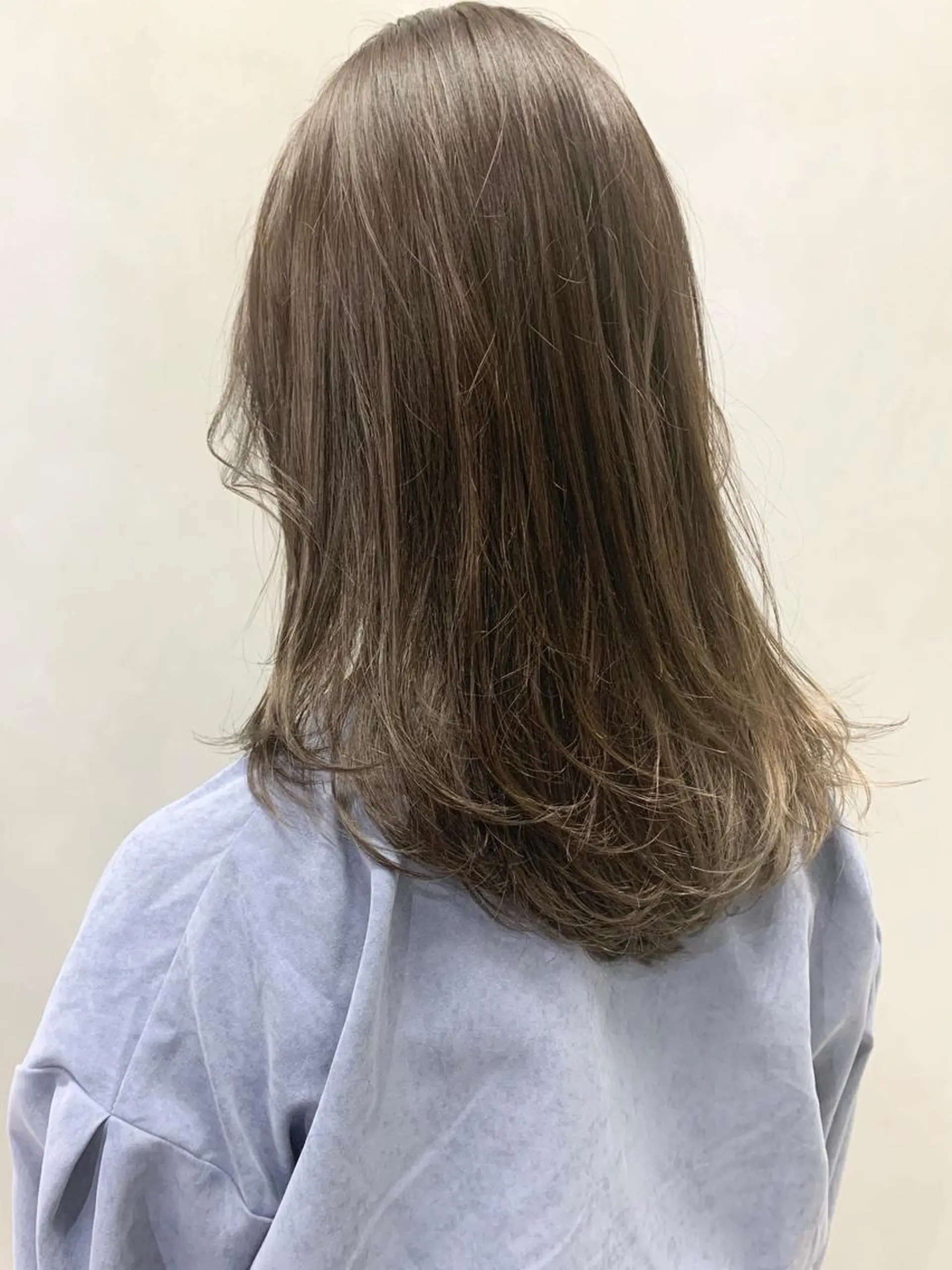 ロング カラー グレージュ レイヤー/大人メンズ パーマ🌀 平島拓也のヘアスタイル