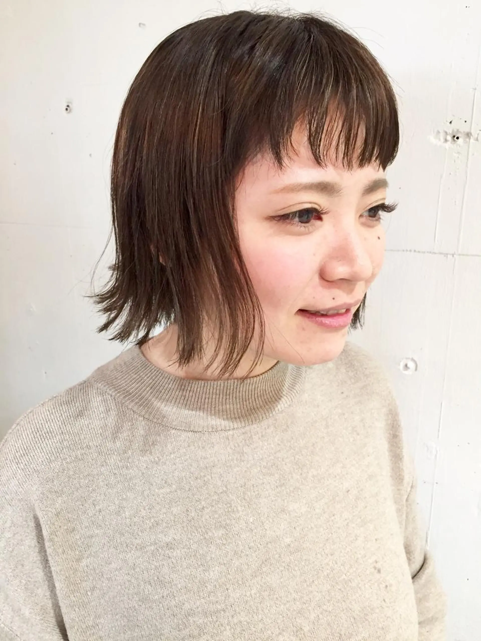 ミディアム カット 林下  大輔のヘアスタイル