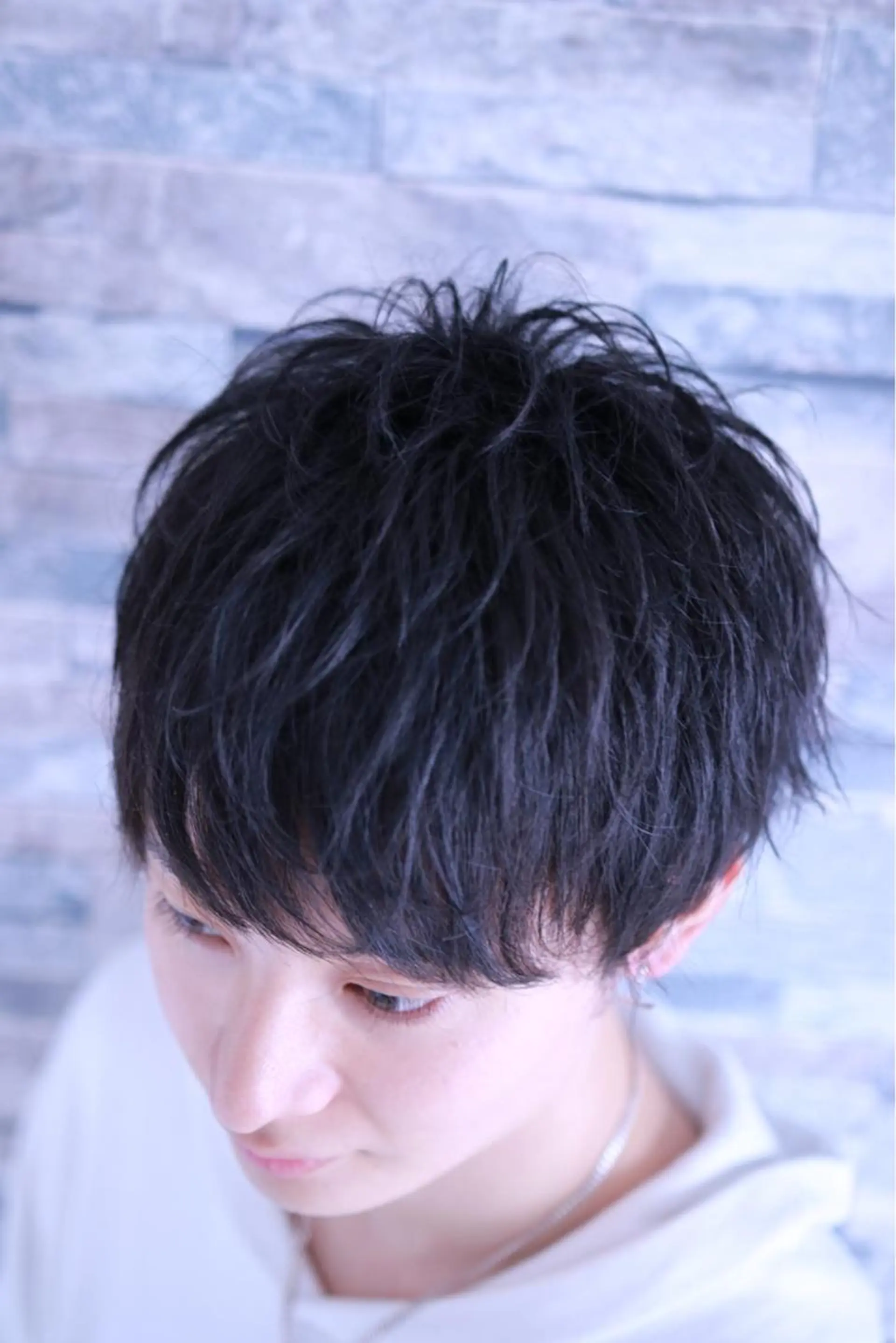 ショート メンズ マッシュ Lit.豊橋 夏目のヘアスタイル