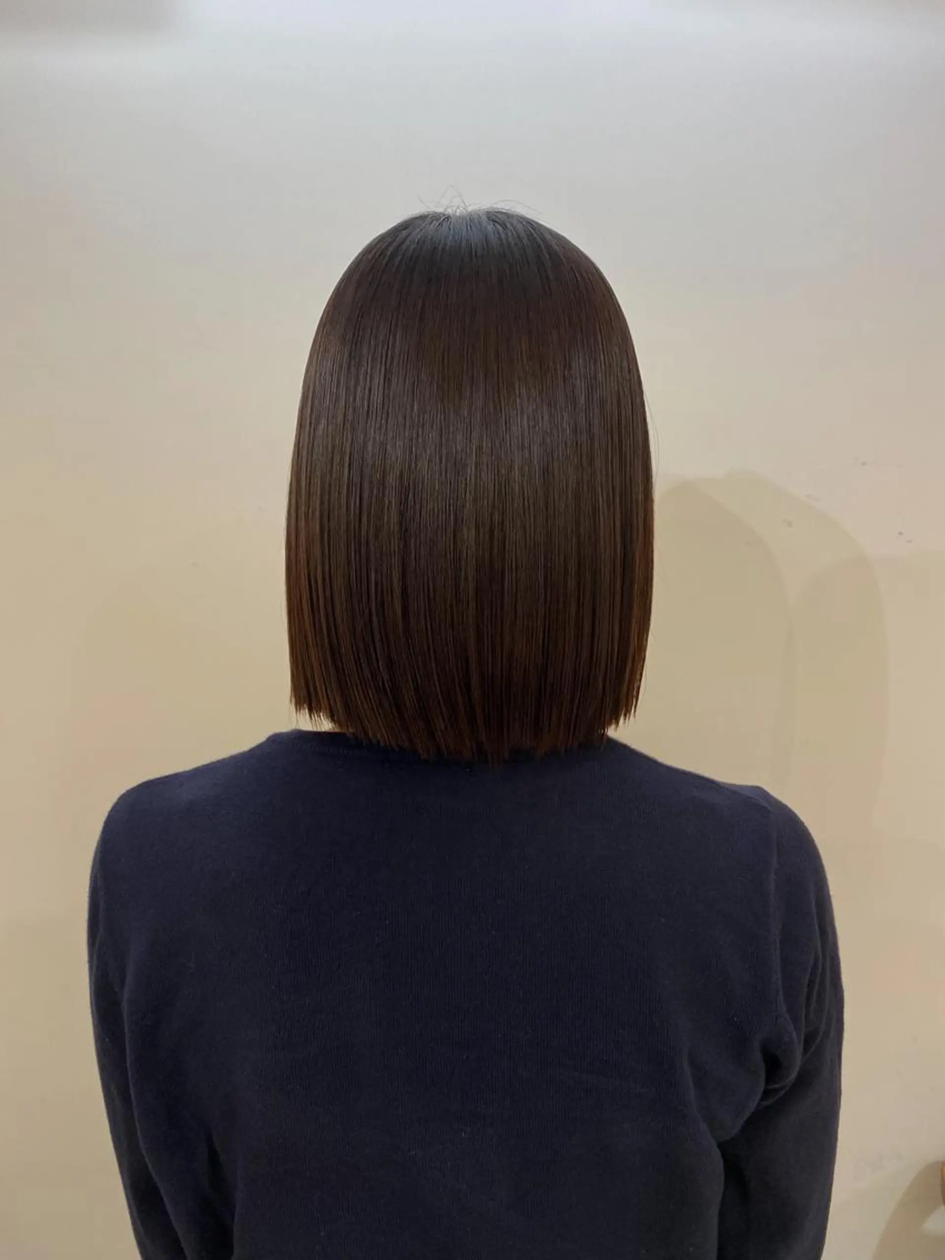 ミディアム 縮毛矯正 谷川あかり /ナチュラルパーマのヘアスタイル